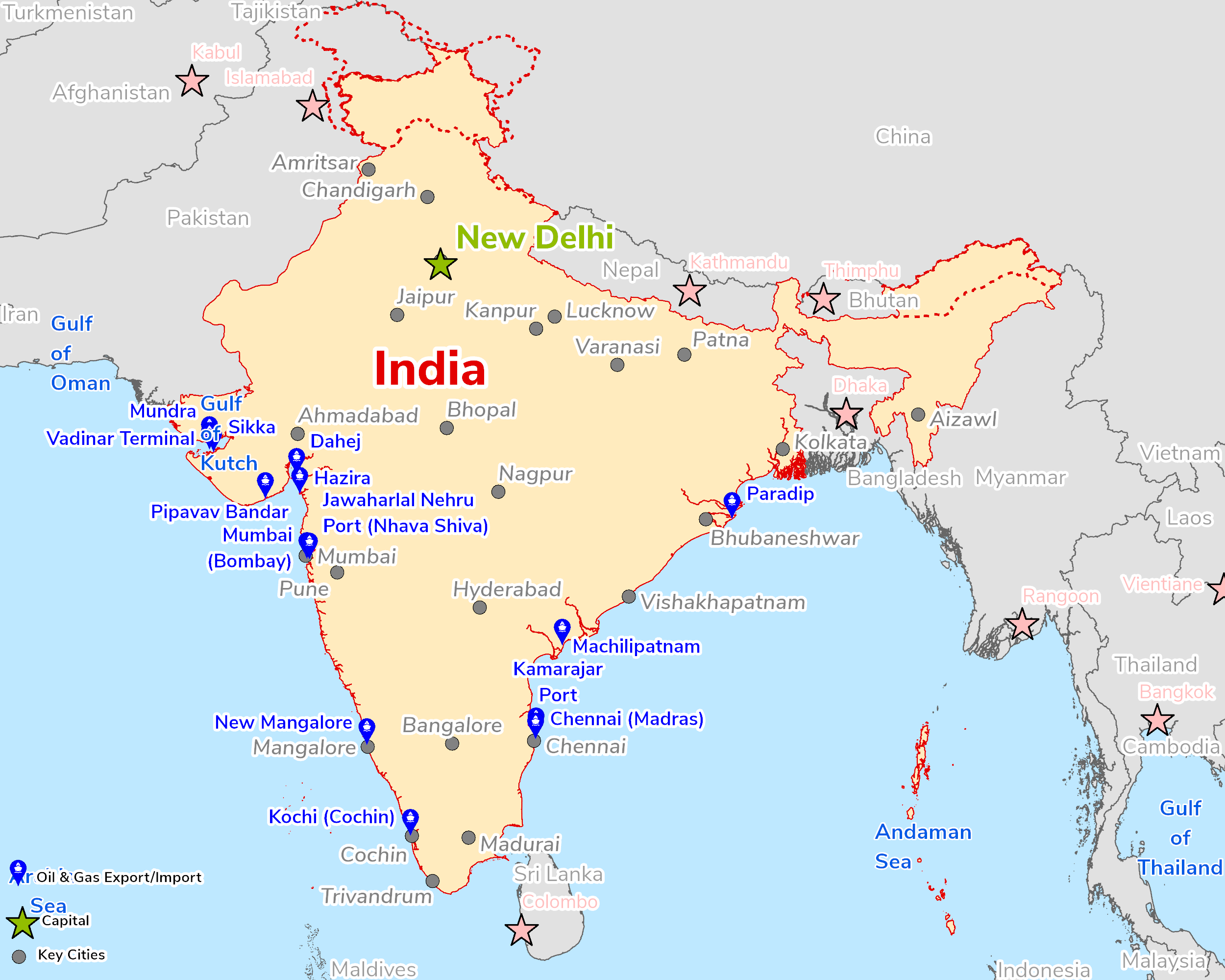 Map of India