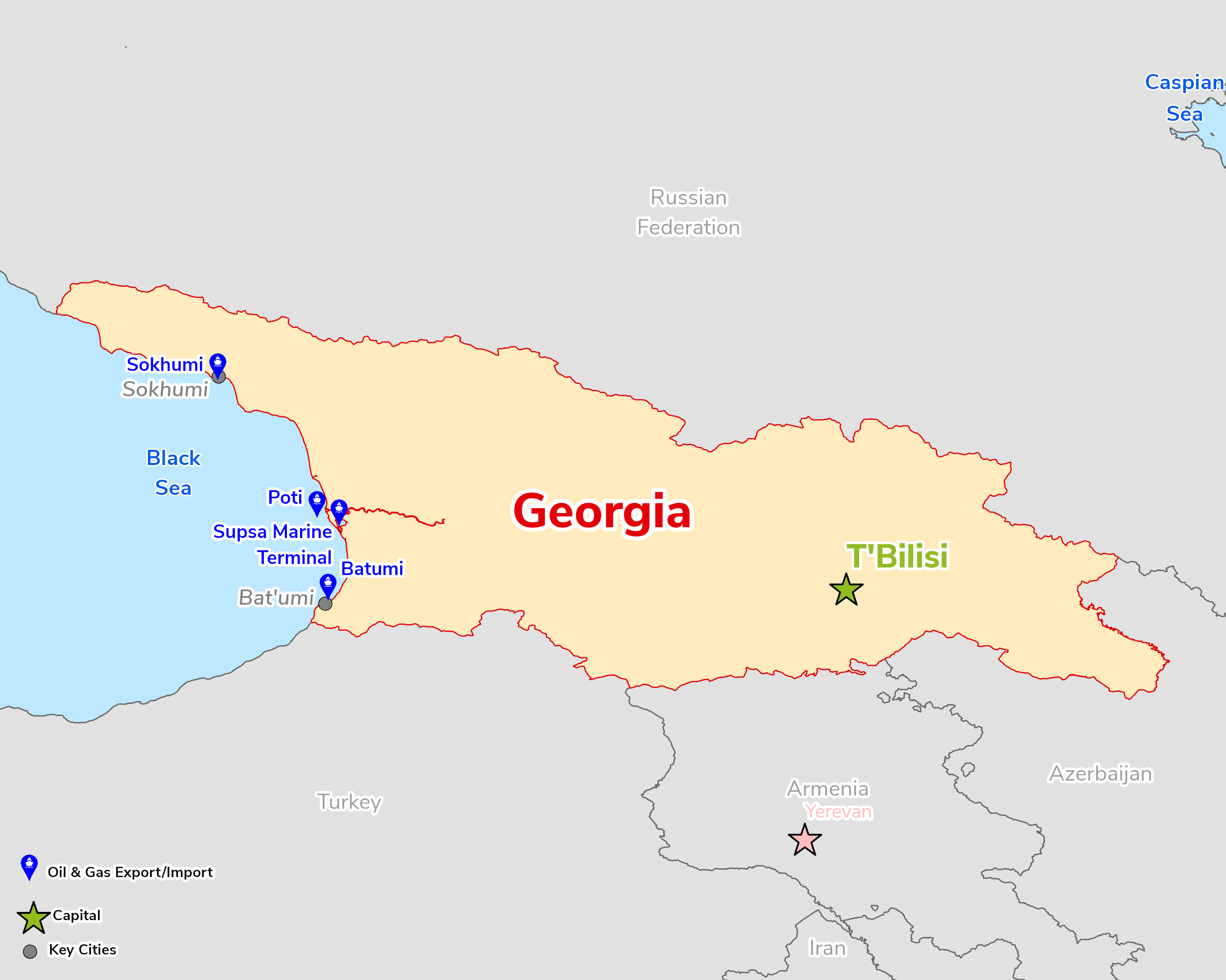 Map of Georgia