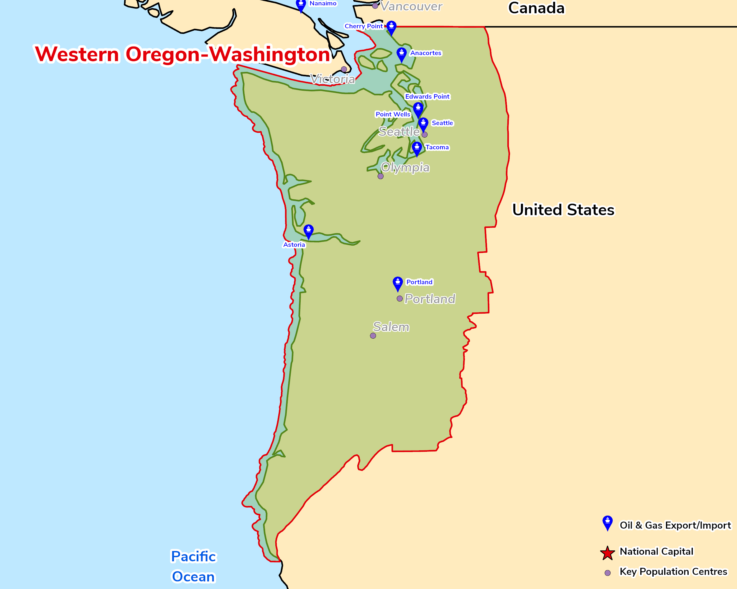 Western Oregon-Washington