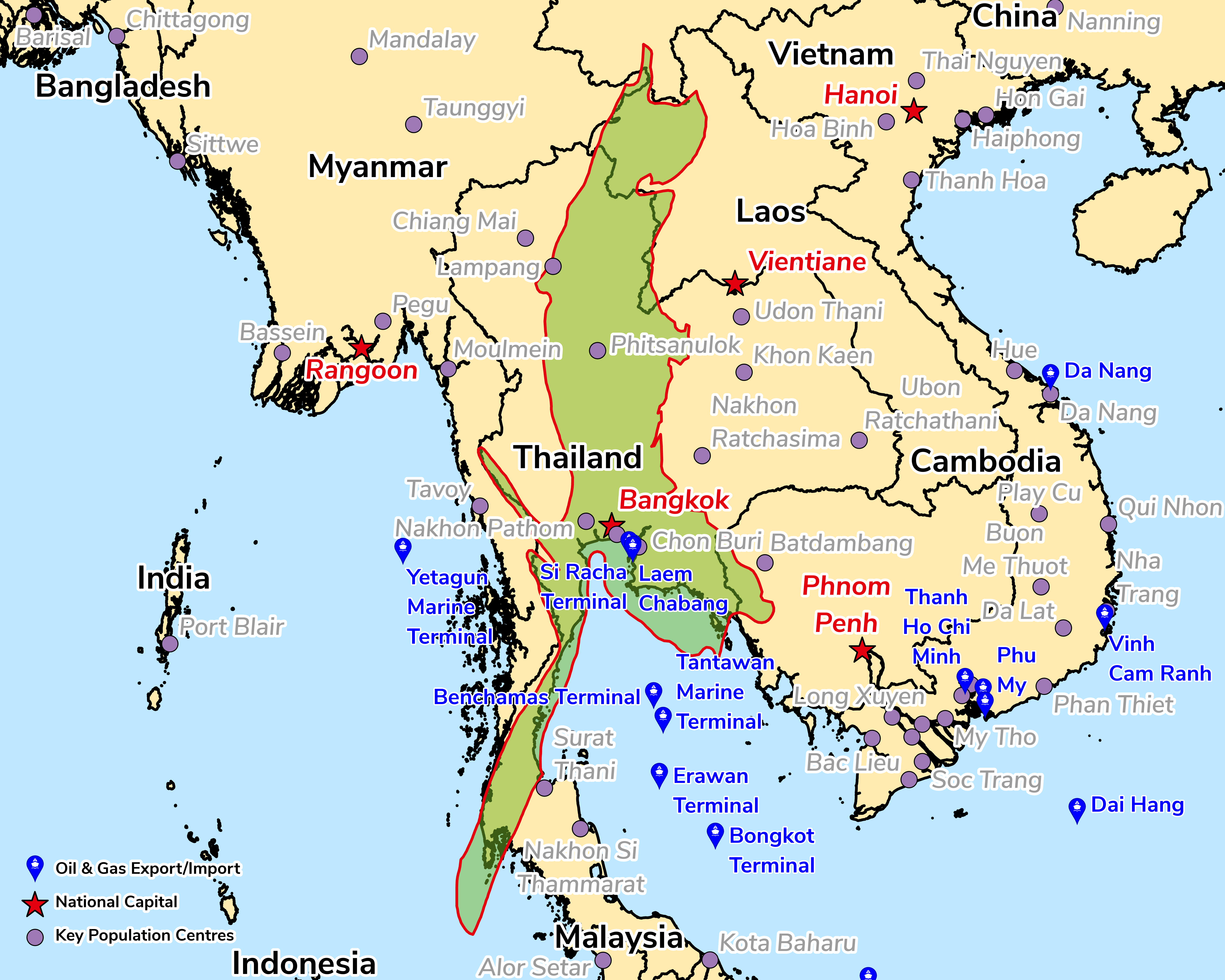 Thailand Mesozoic Belt