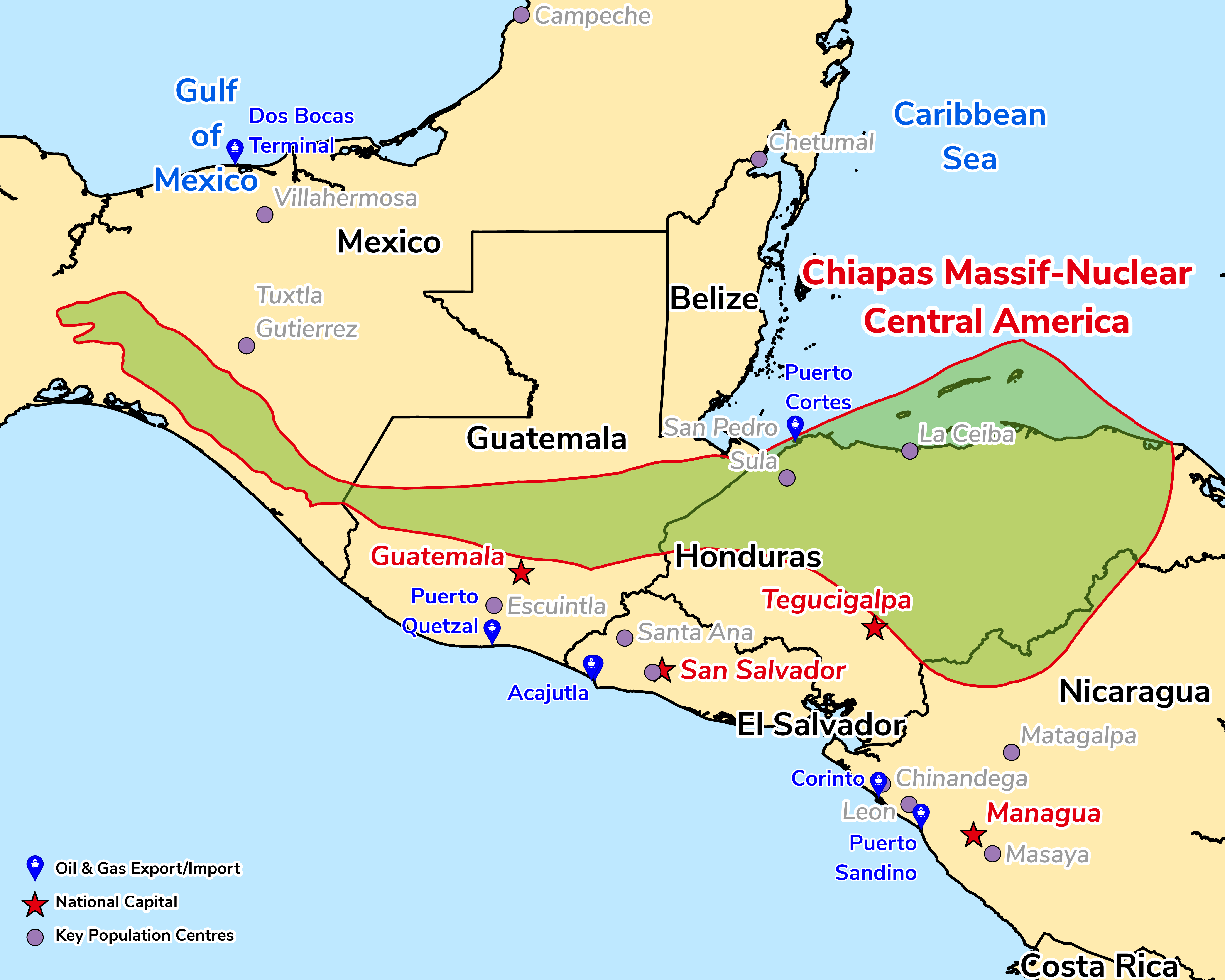Chiapas Massif-Nuclear Central America