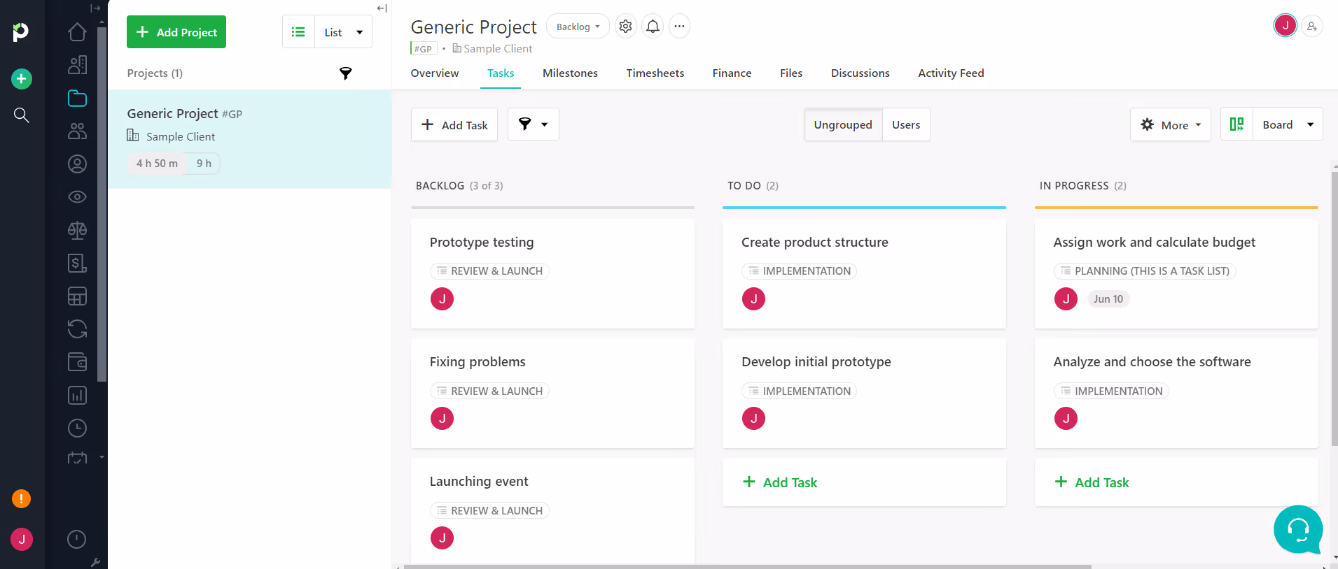 Paymo project management tool