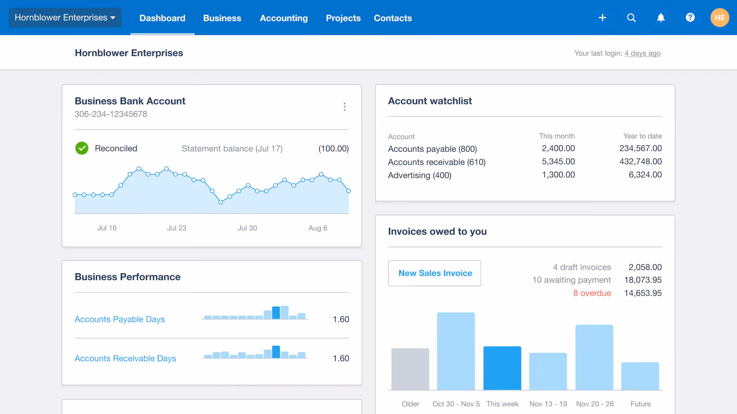 Xero accounting software