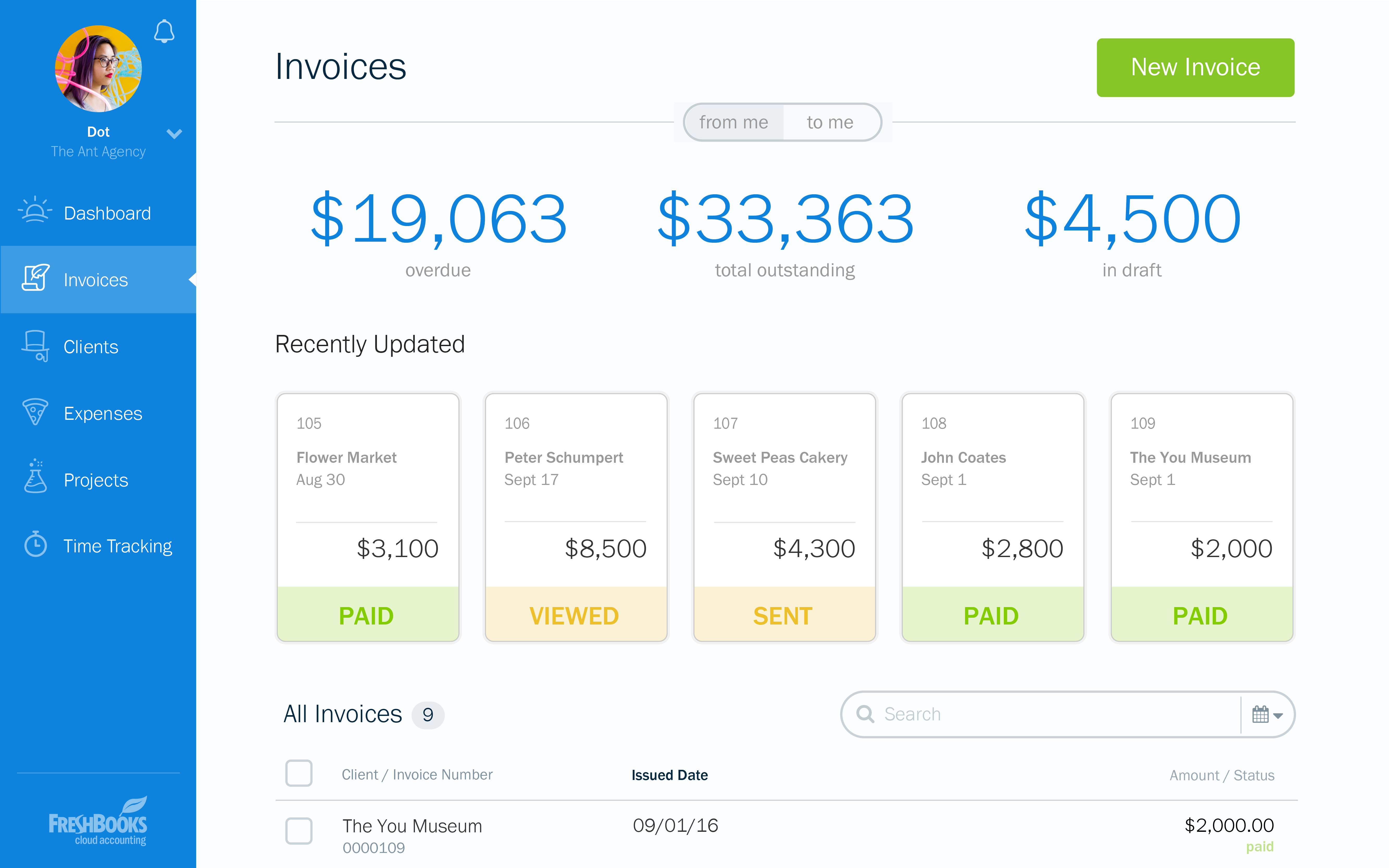 FreshBooks accounting software