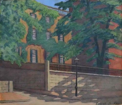 Everett Baker artist painting Boston