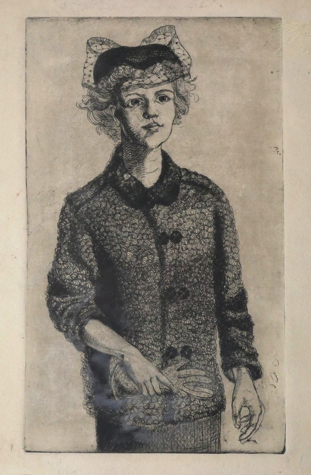 Mary Dyer, Boston woman etcher