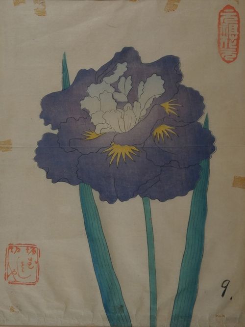 Chinese School 19th century flower Painting