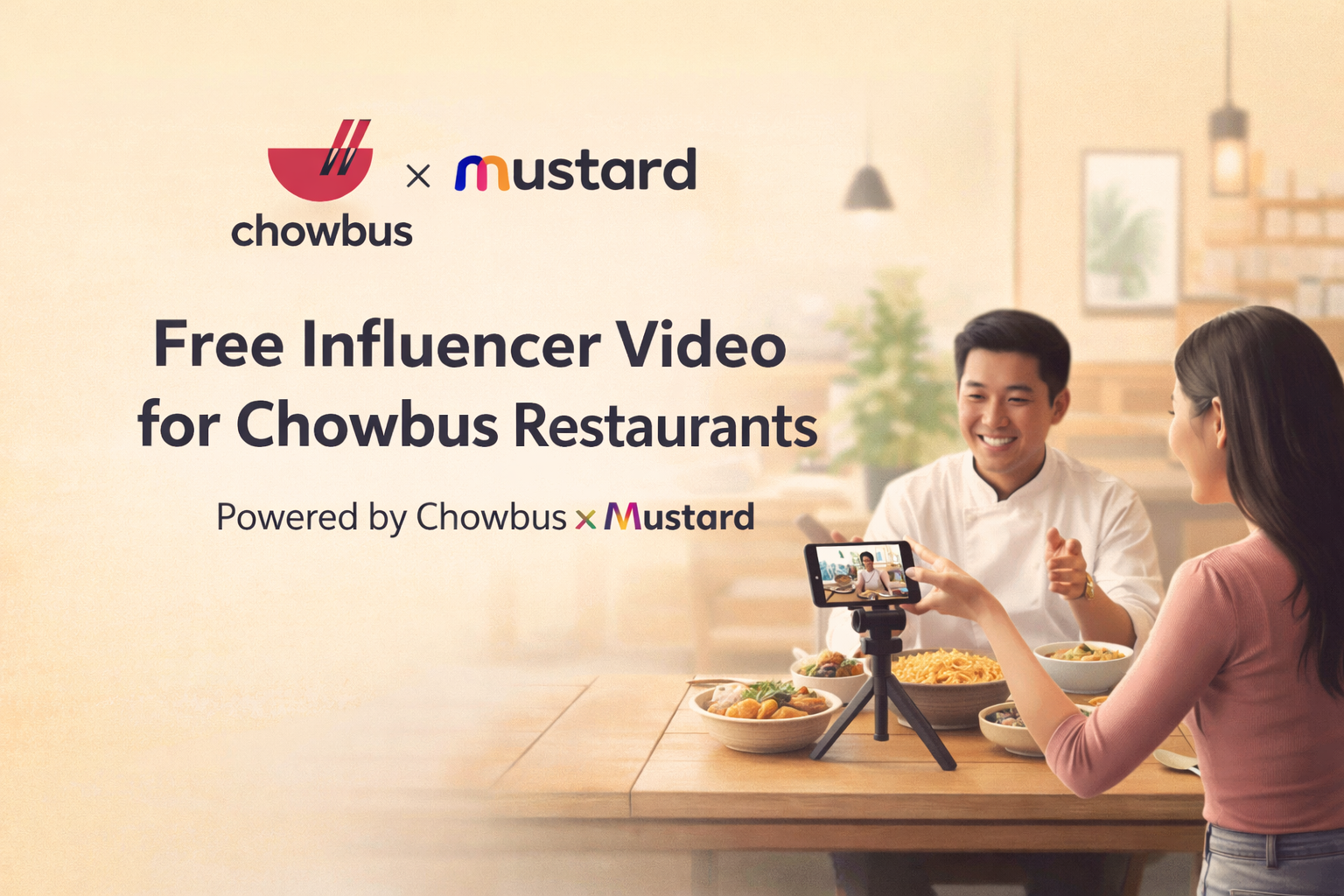 Free Influencer Video for Chowbus Restaurants