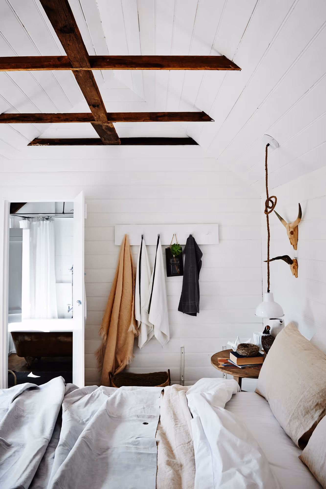 Room + Board bathroom