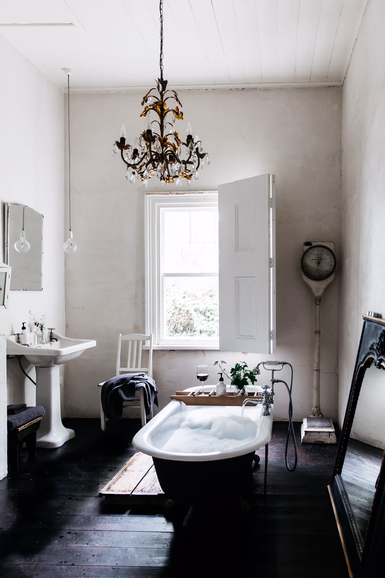 Room + Board bathroom