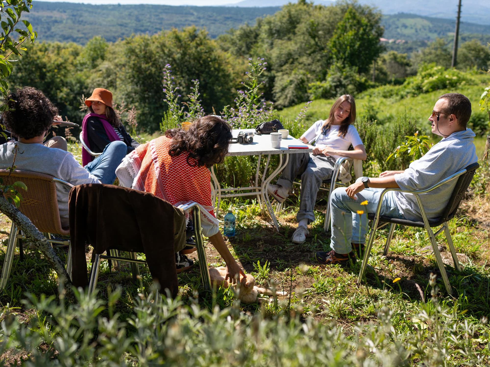 Dinner in Sende garden