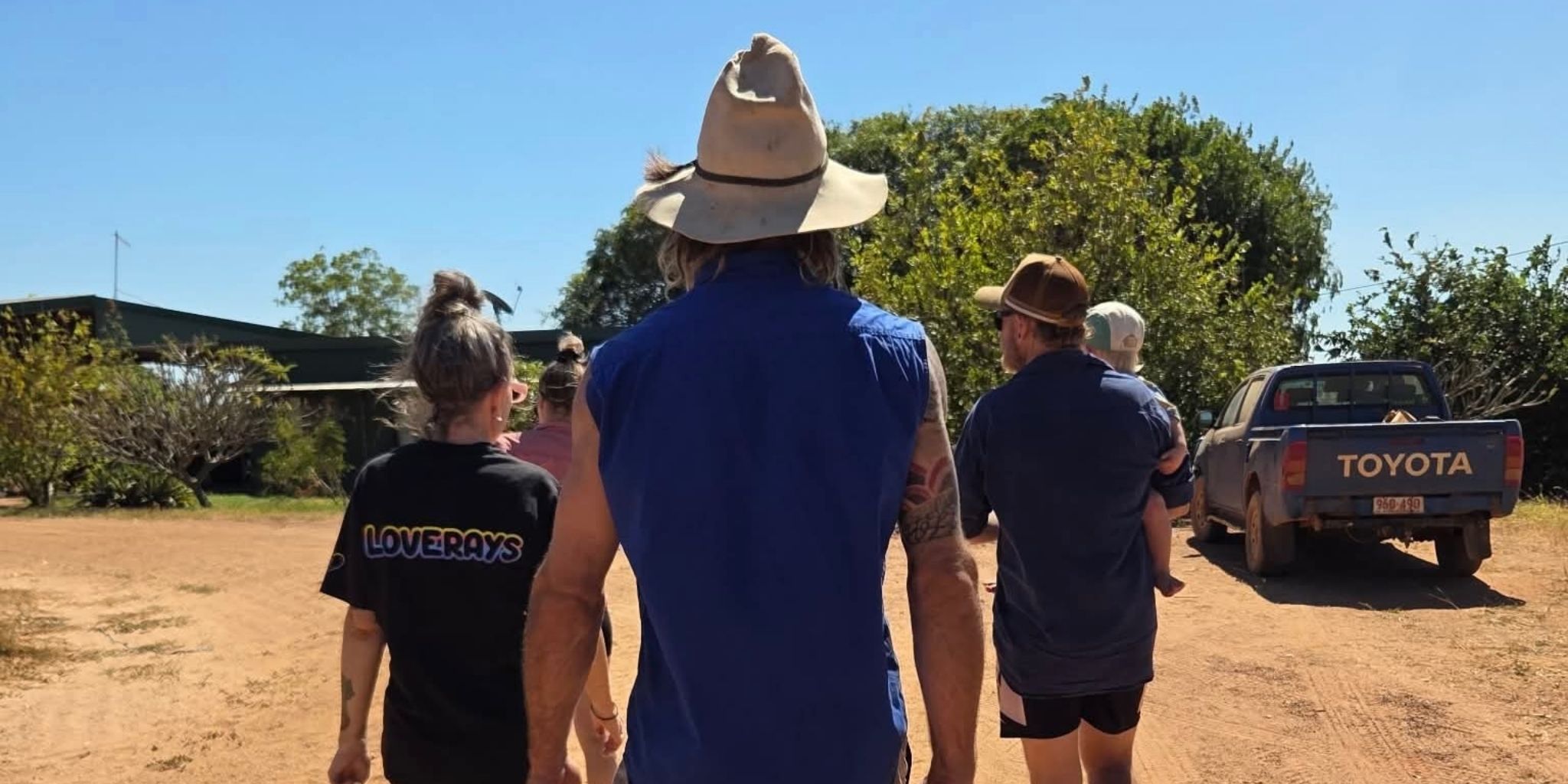A group of tradie business owners enjoying the holidays