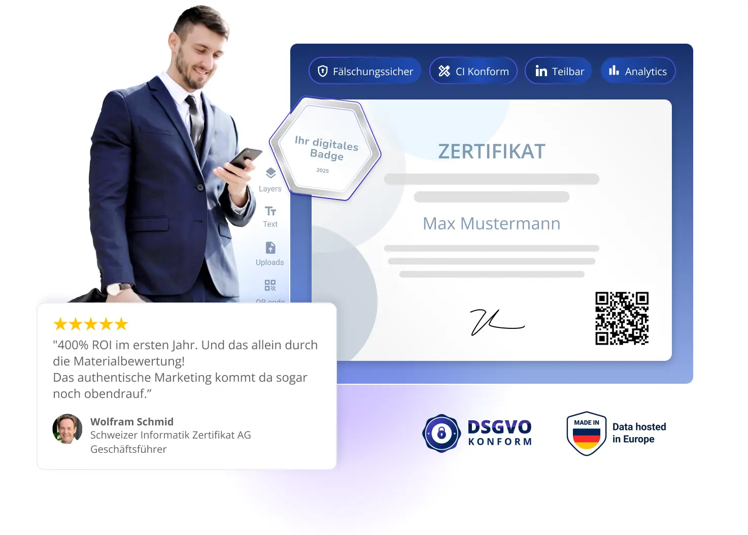 Verifiable Digital Certificates