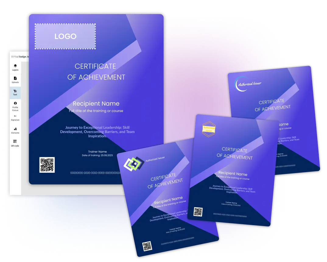 Design digital certificates
