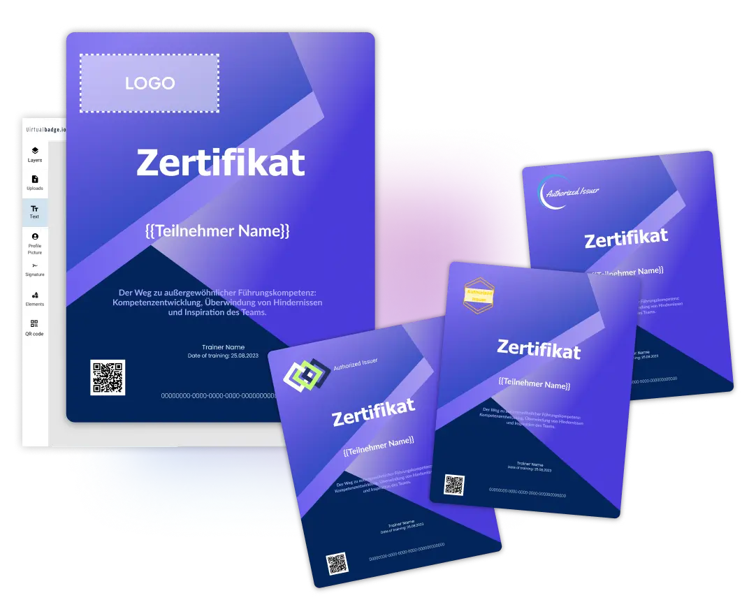 Design digital certificates