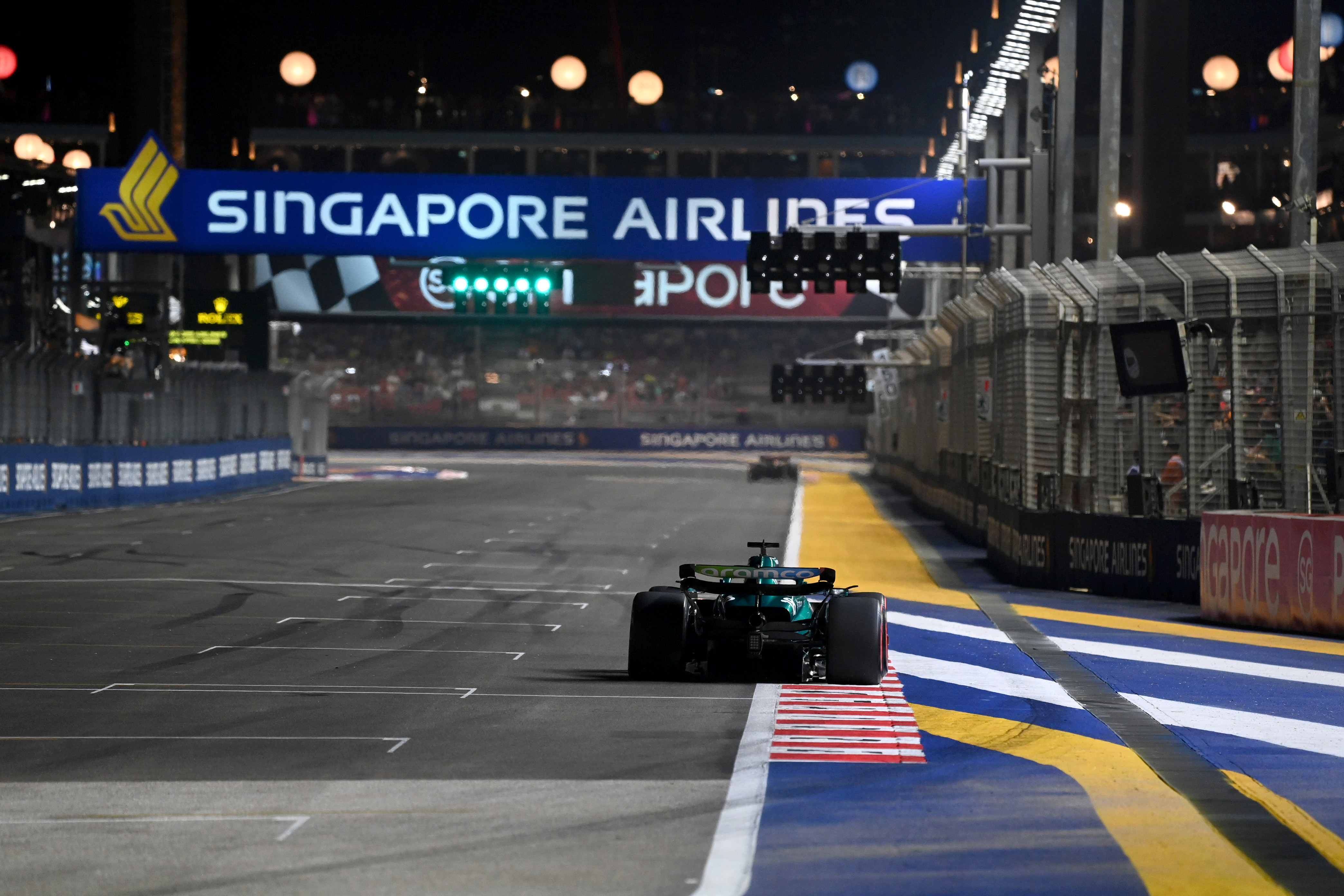 Lance bows out of Singapore Grand Prix after qualifying crash