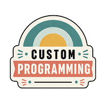 Custom Programming badge