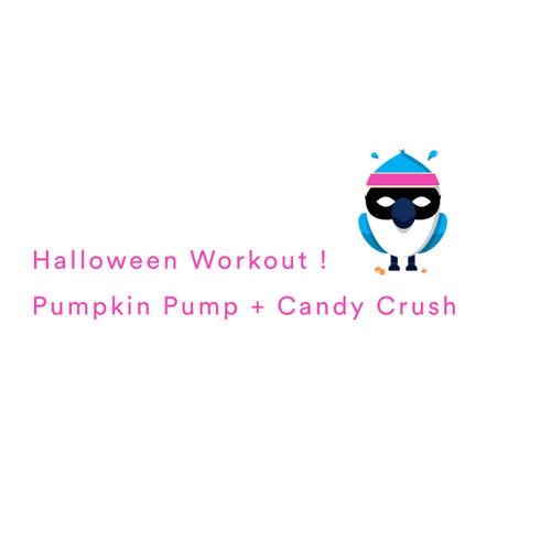 2020-10-31 Pumpkin Pump + Candy Crush by Coach Cheryl