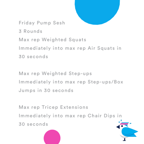 2020-11-06 Friday Pump Sesh by Coach Janet