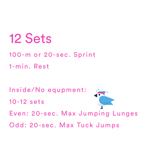 2021-02-11 We're Going Streaking! by Coach Janet