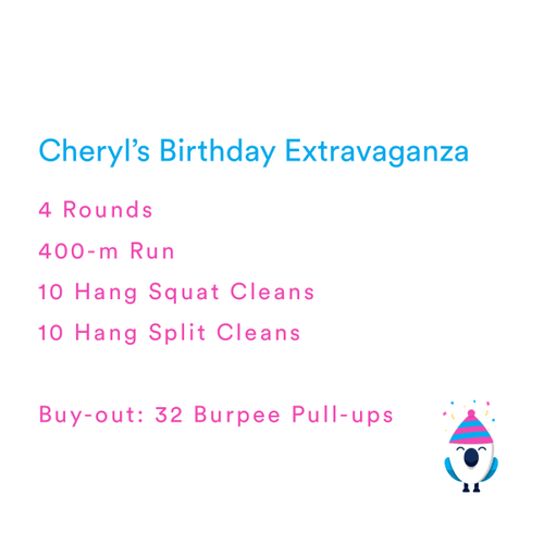 2021-04-10 Happy Birthday Cheryl! by Coach Janet