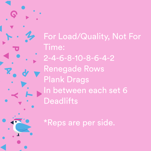 2021-05-07 Pull...Pull...Pull by Coach Janet