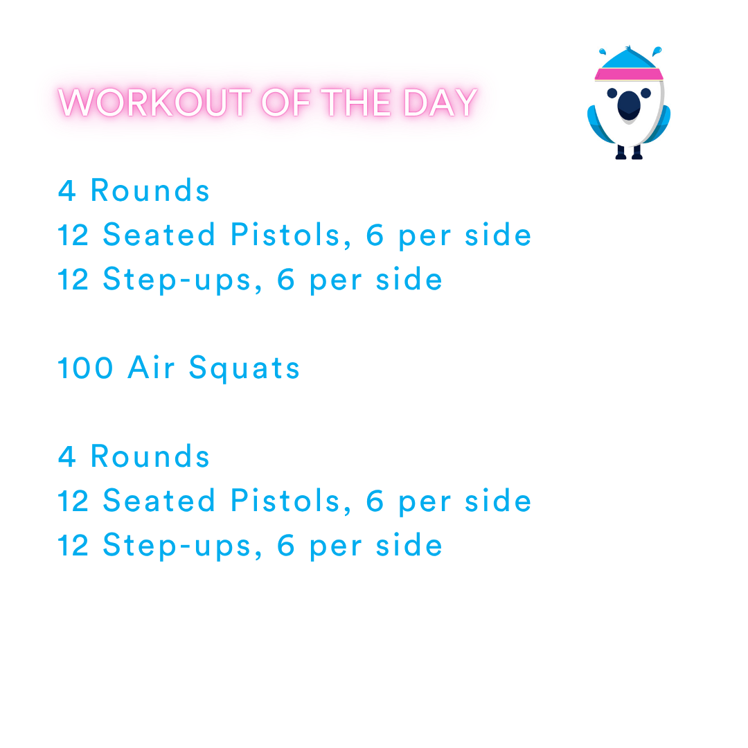 Order for cardio coming right up!