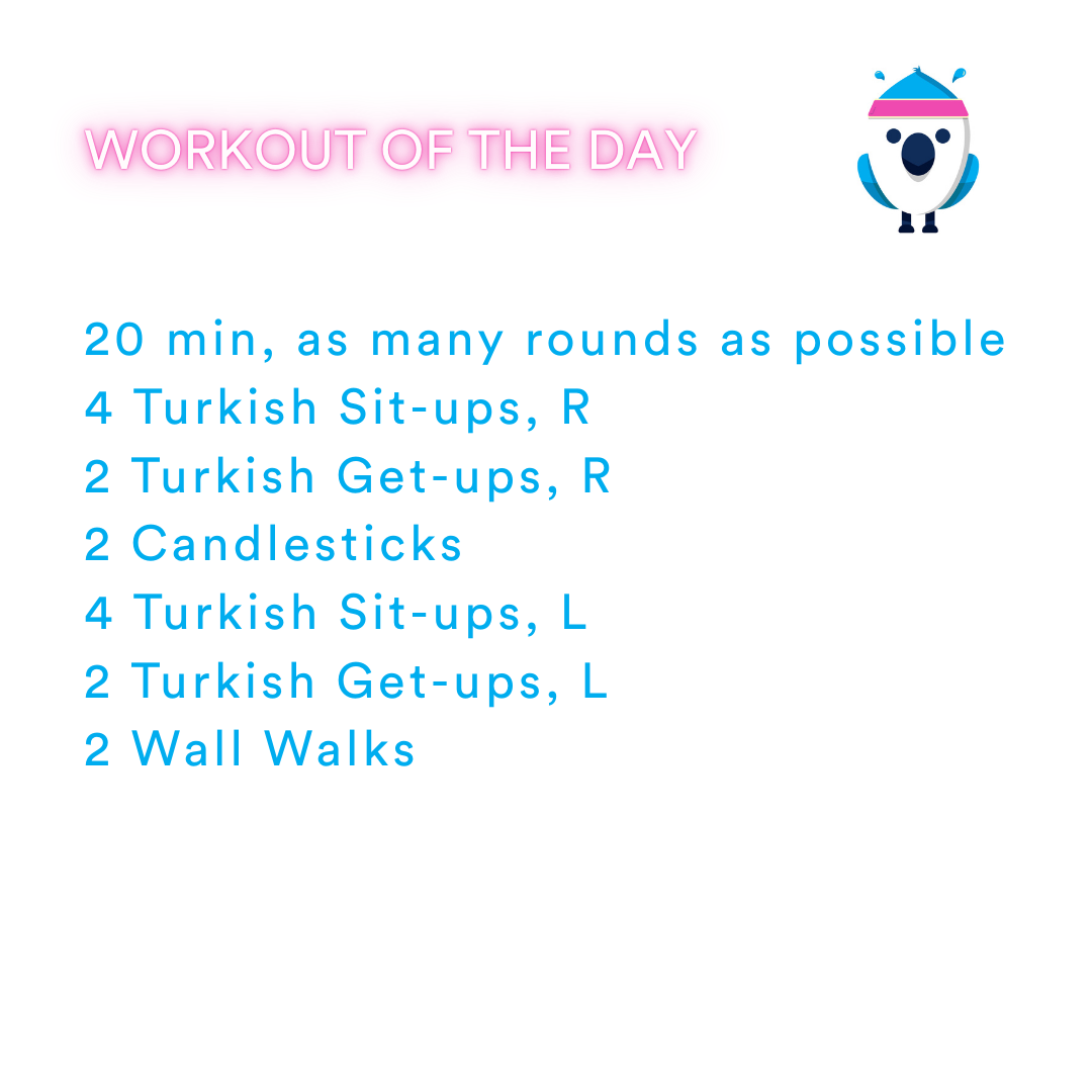 2025-08-20 Get up, Stand up by Coach Janet