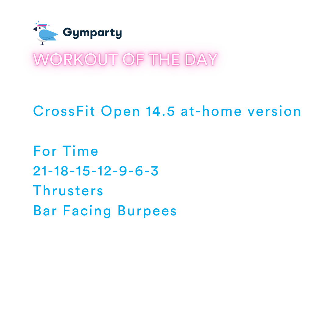 2026-03-16 CrossFit Open 14.5 at-home version by Coach Janet