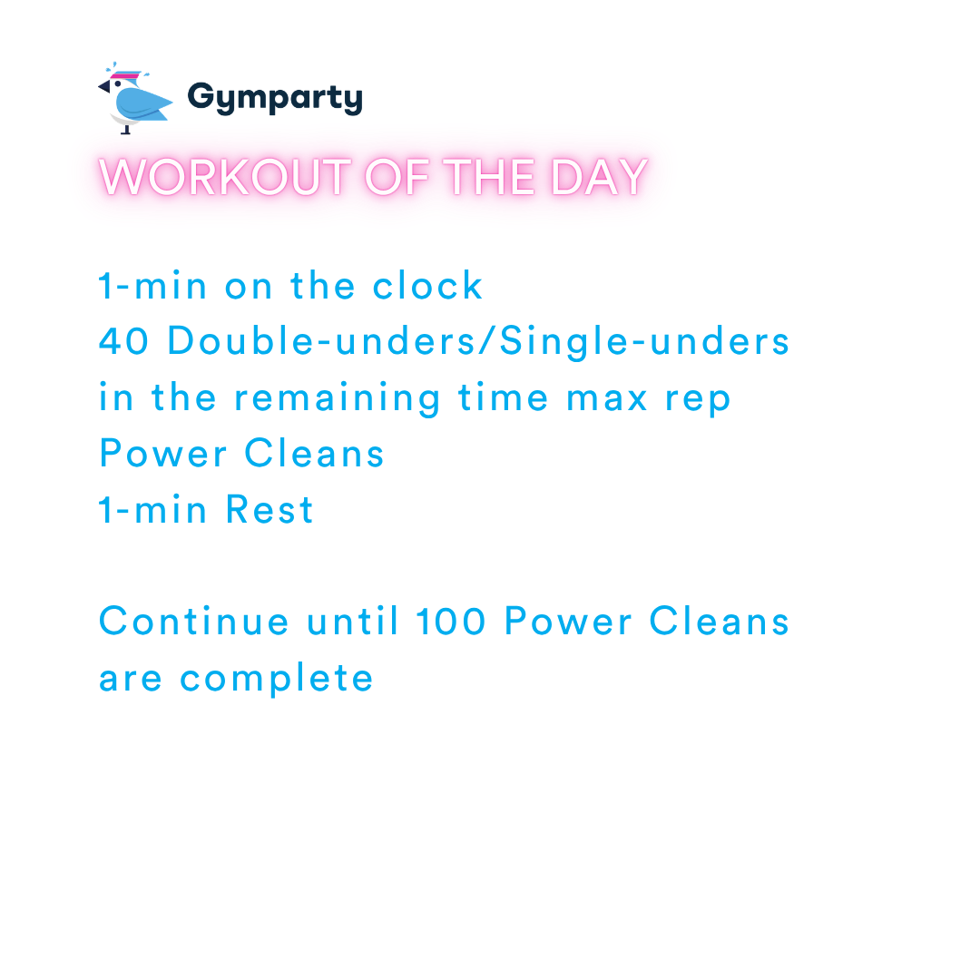 Power Cleans and Jumping