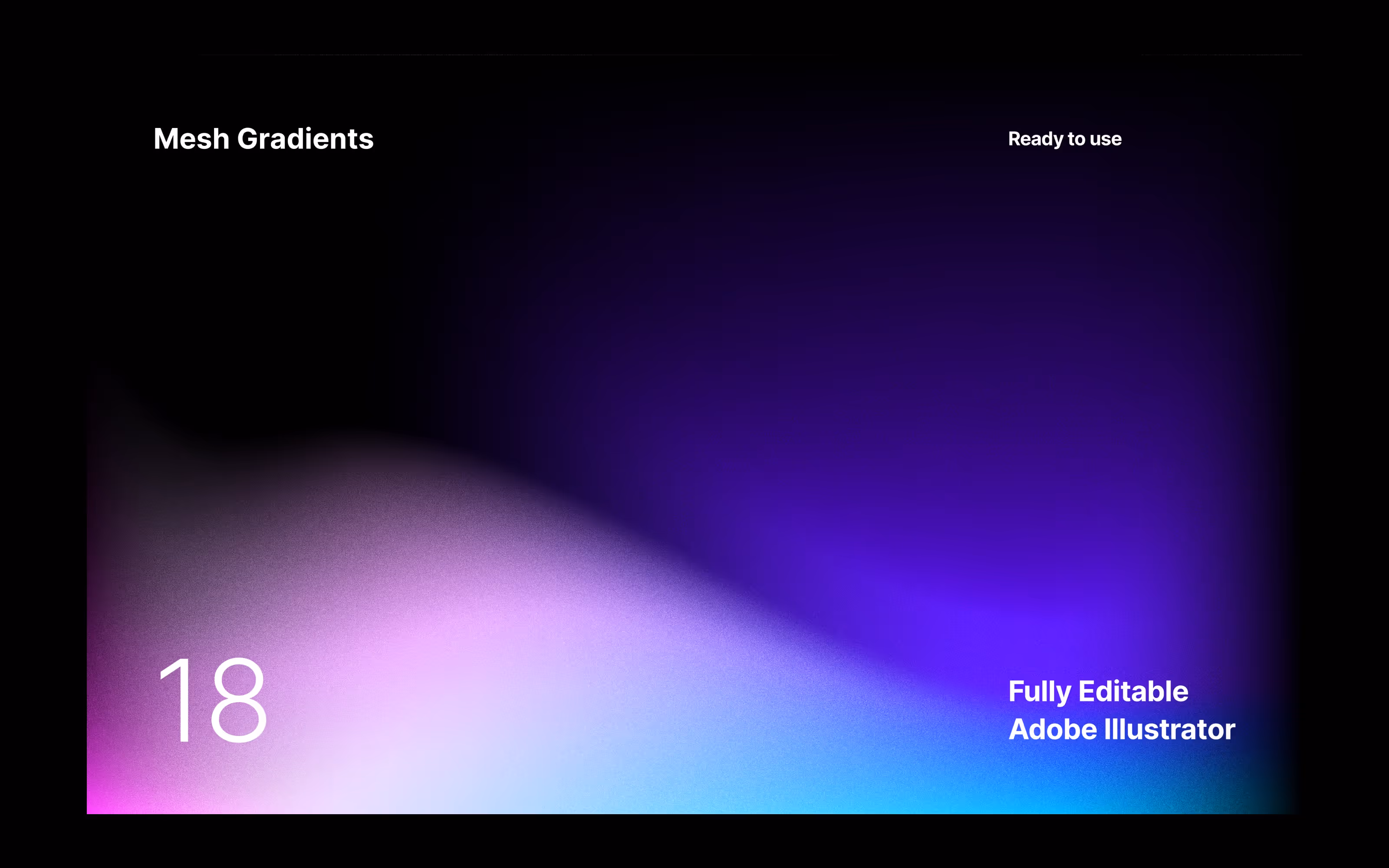 Mesh Gradients download for Illustrator, XD, Sketch and Figma