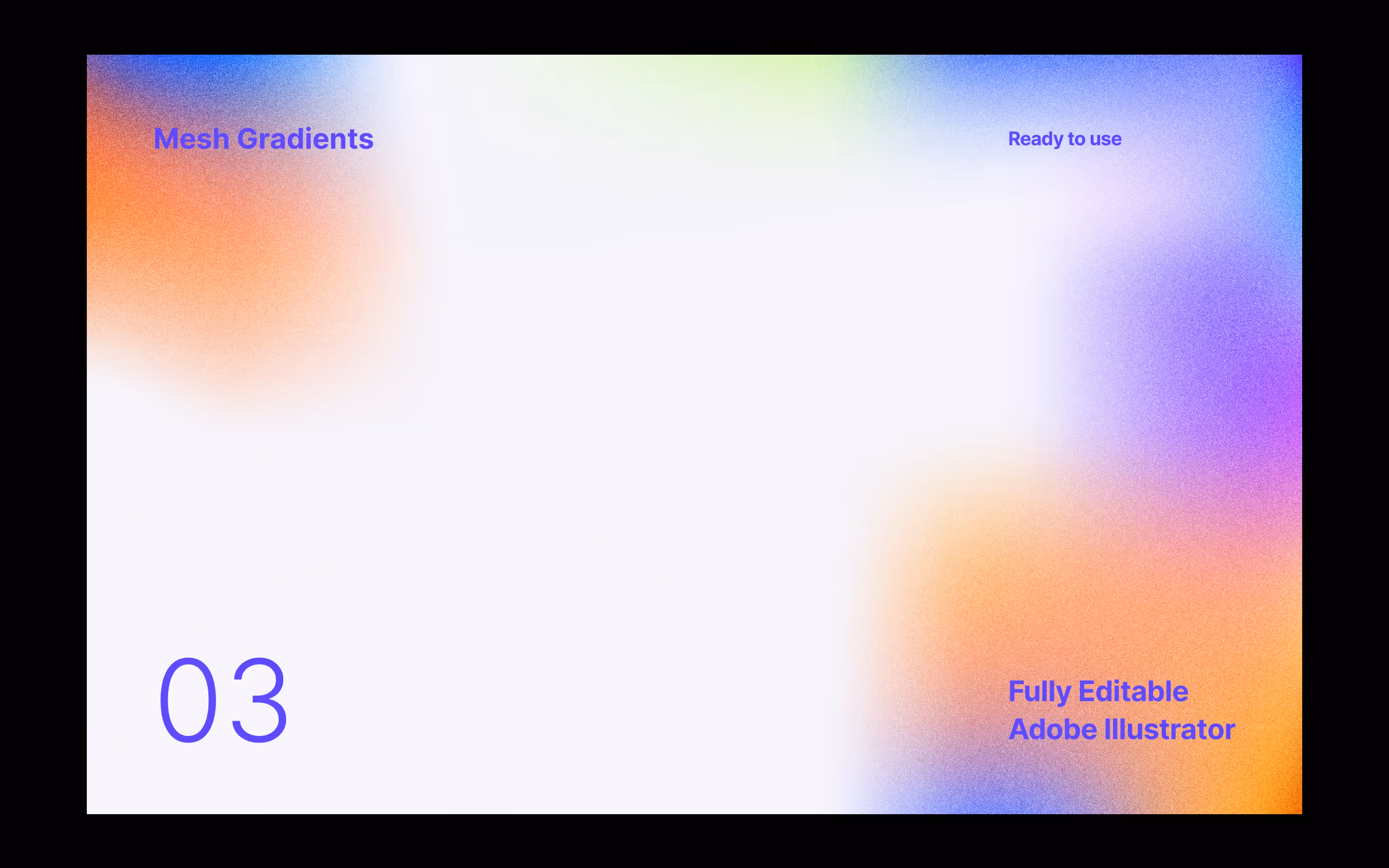 Mesh Gradients download for Illustrator, XD, Sketch and Figma