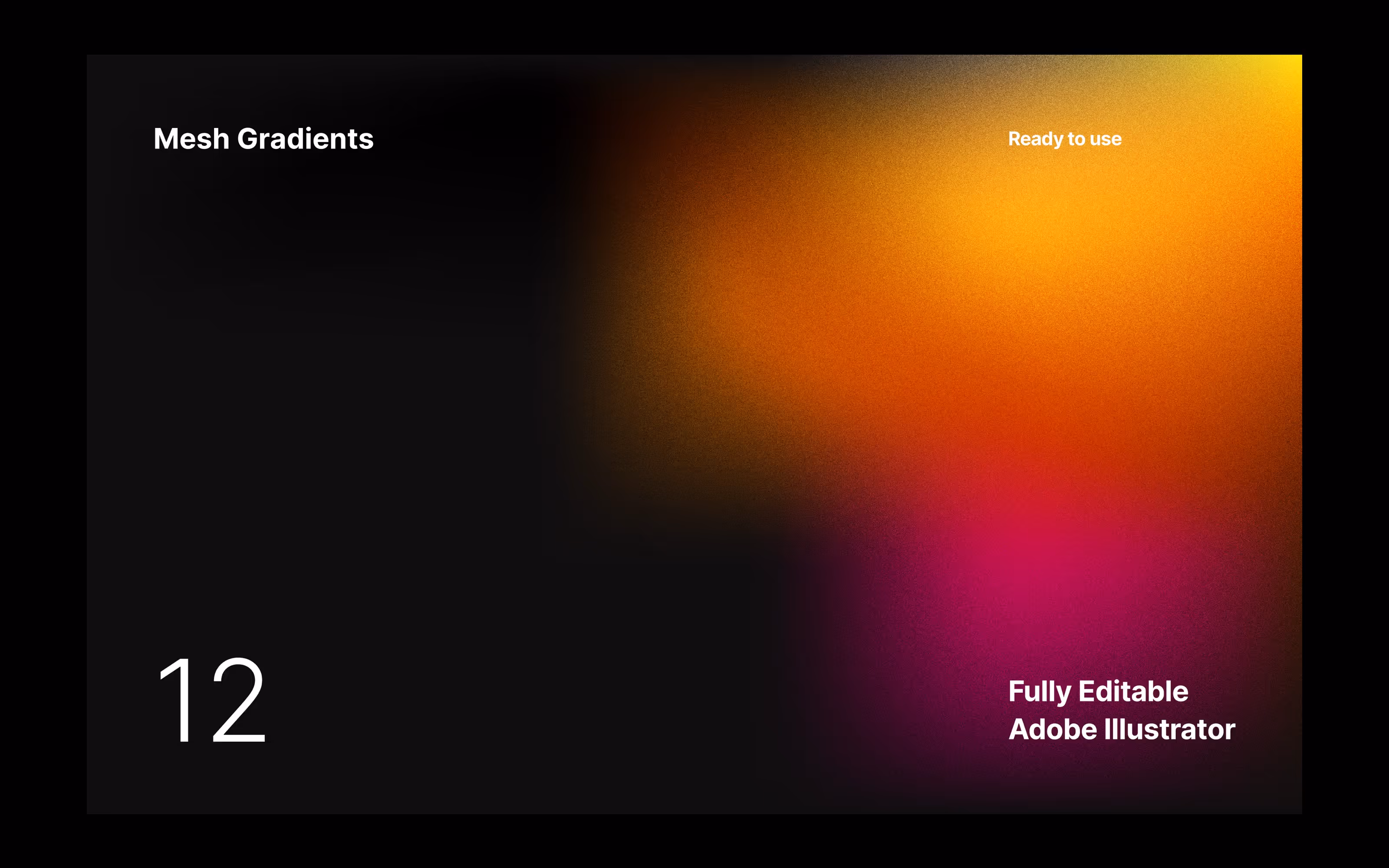 Mesh Gradients download for Illustrator, XD, Sketch and Figma