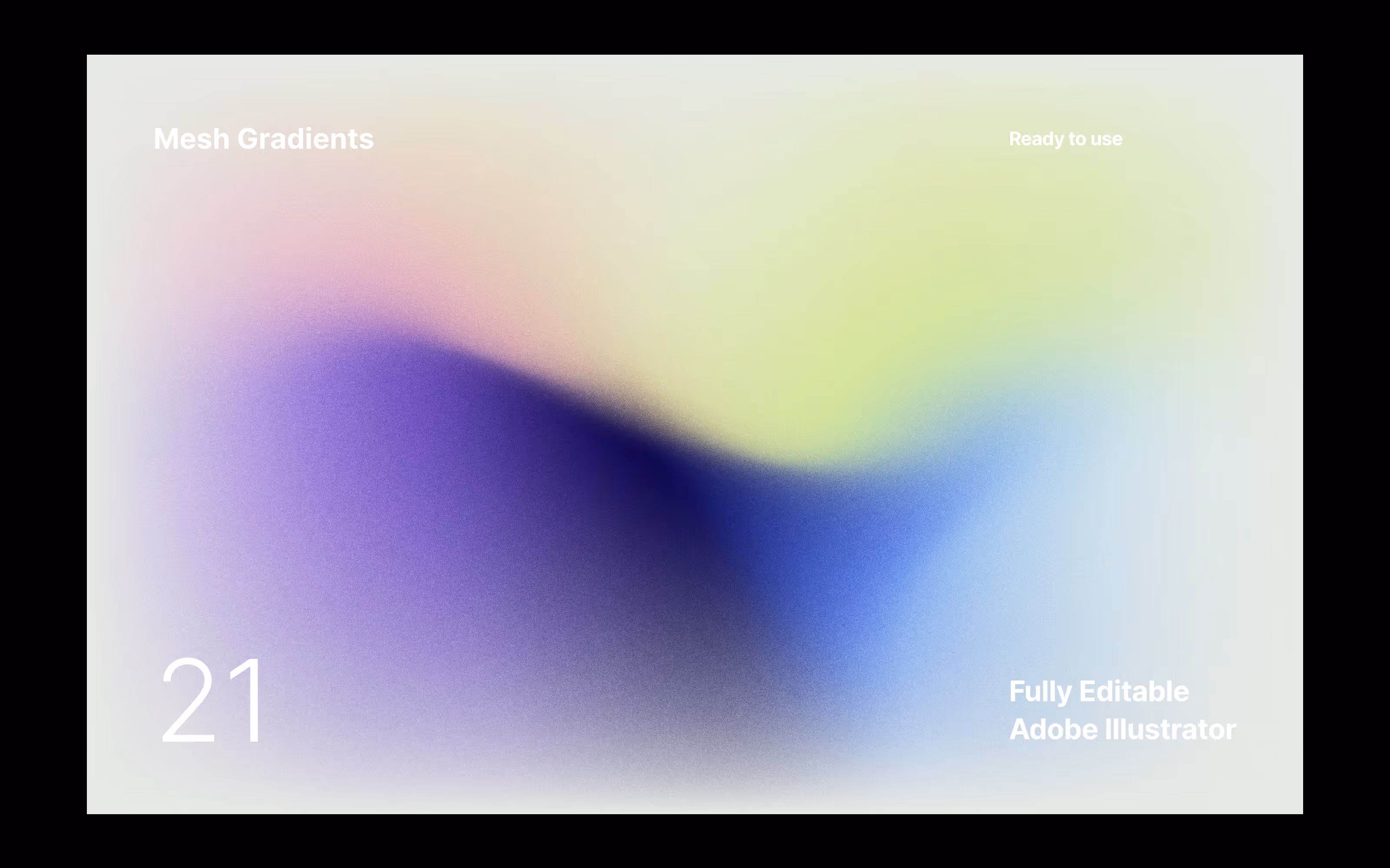 Mesh Gradients download for Illustrator, XD, Sketch and Figma