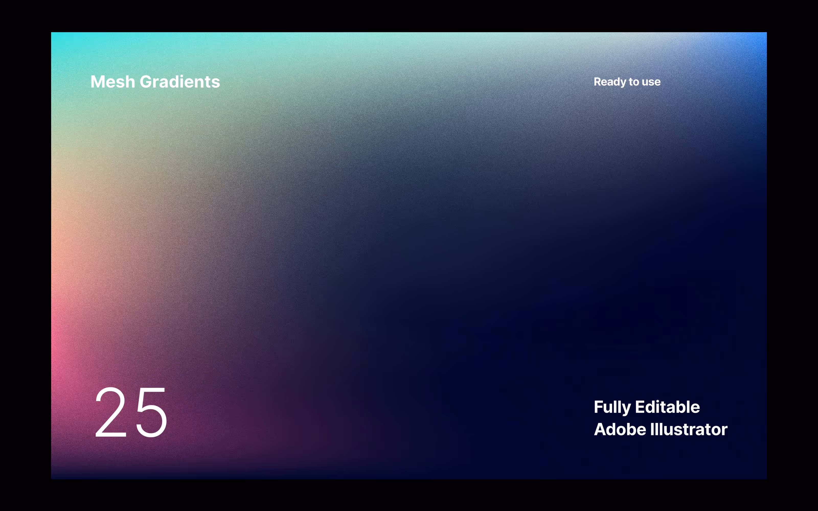 Mesh Gradients download for Illustrator, XD, Sketch and Figma