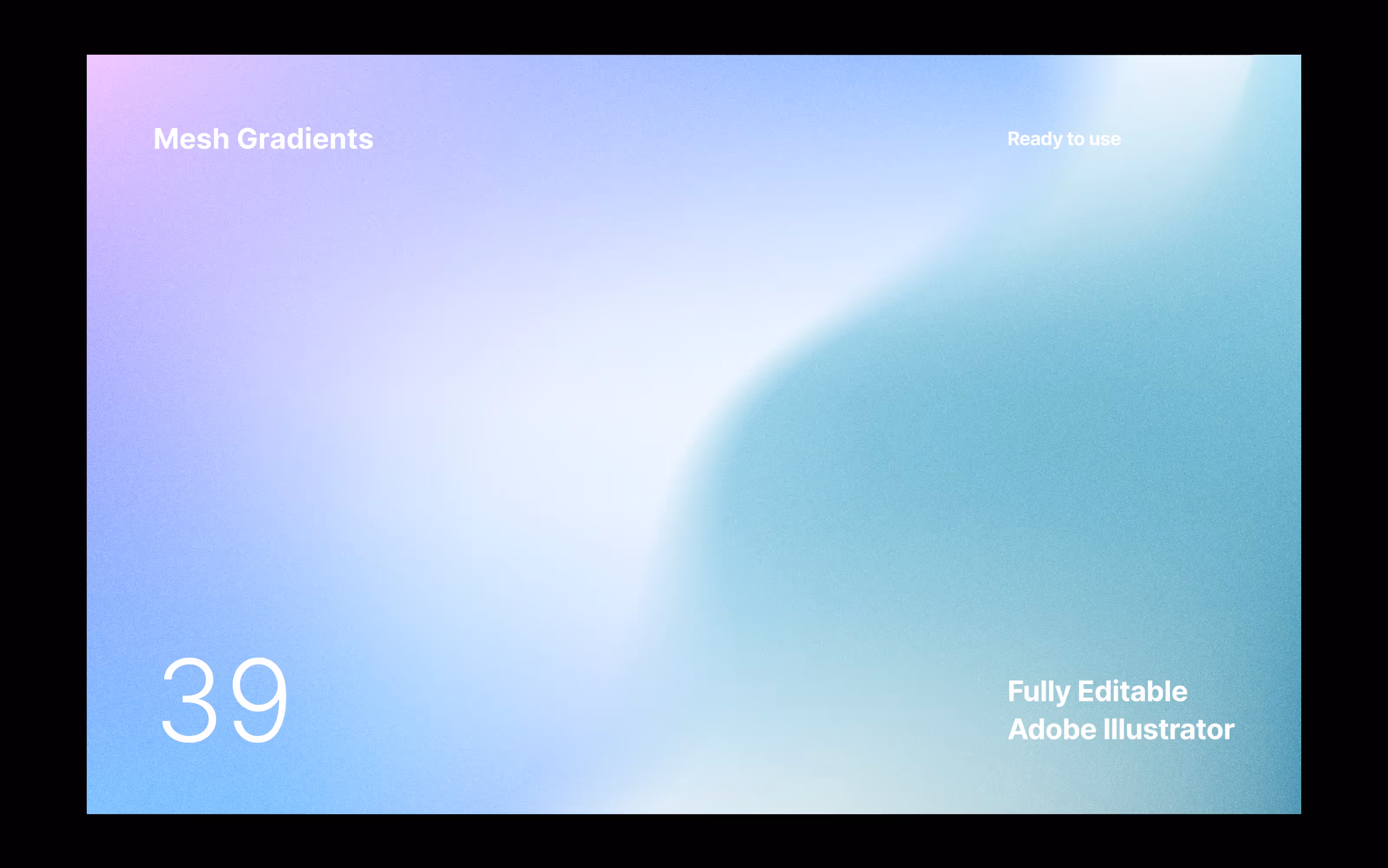 Mesh Gradients download for Illustrator, XD, Sketch and Figma