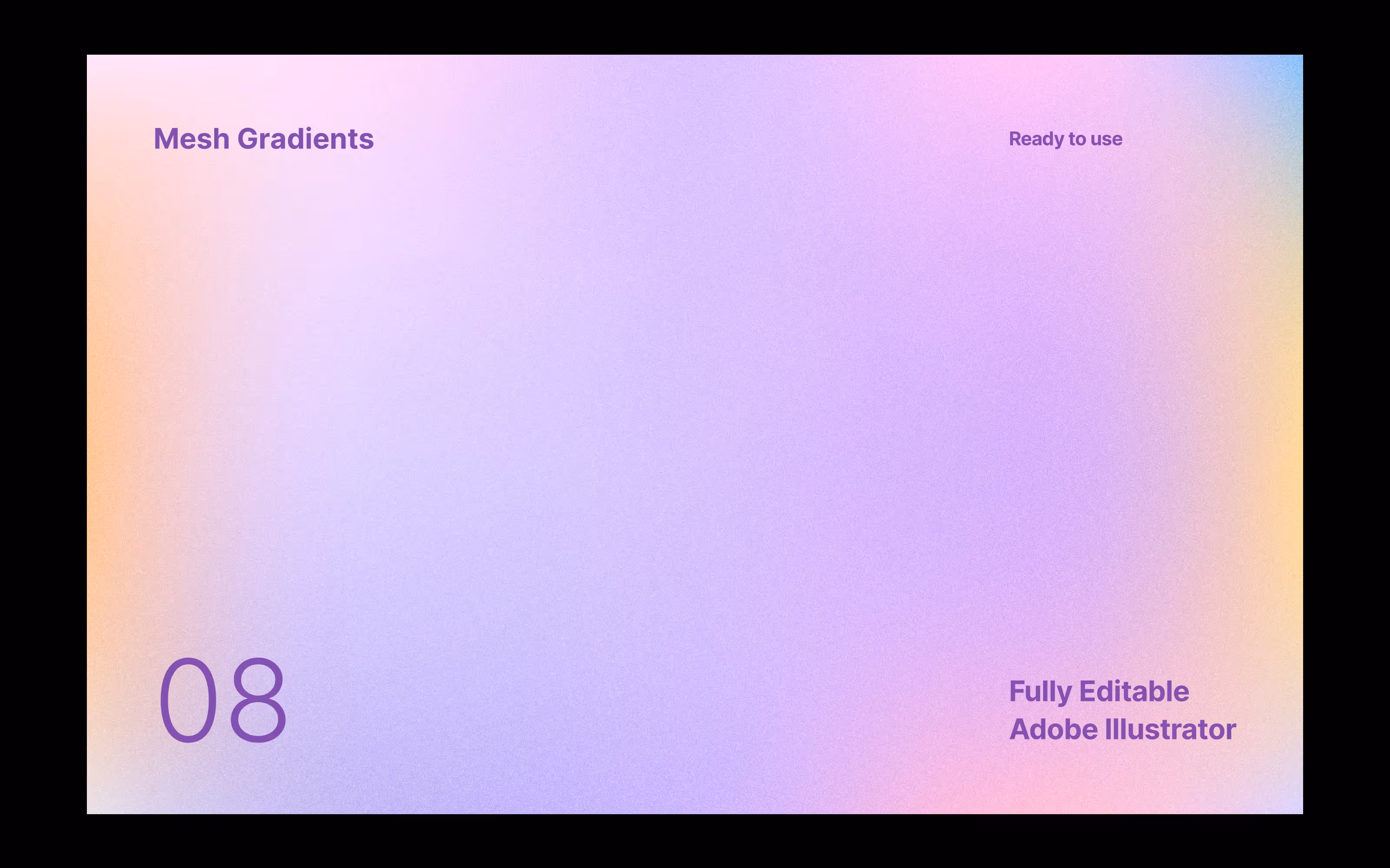 Mesh Gradients download for Illustrator, XD, Sketch and Figma