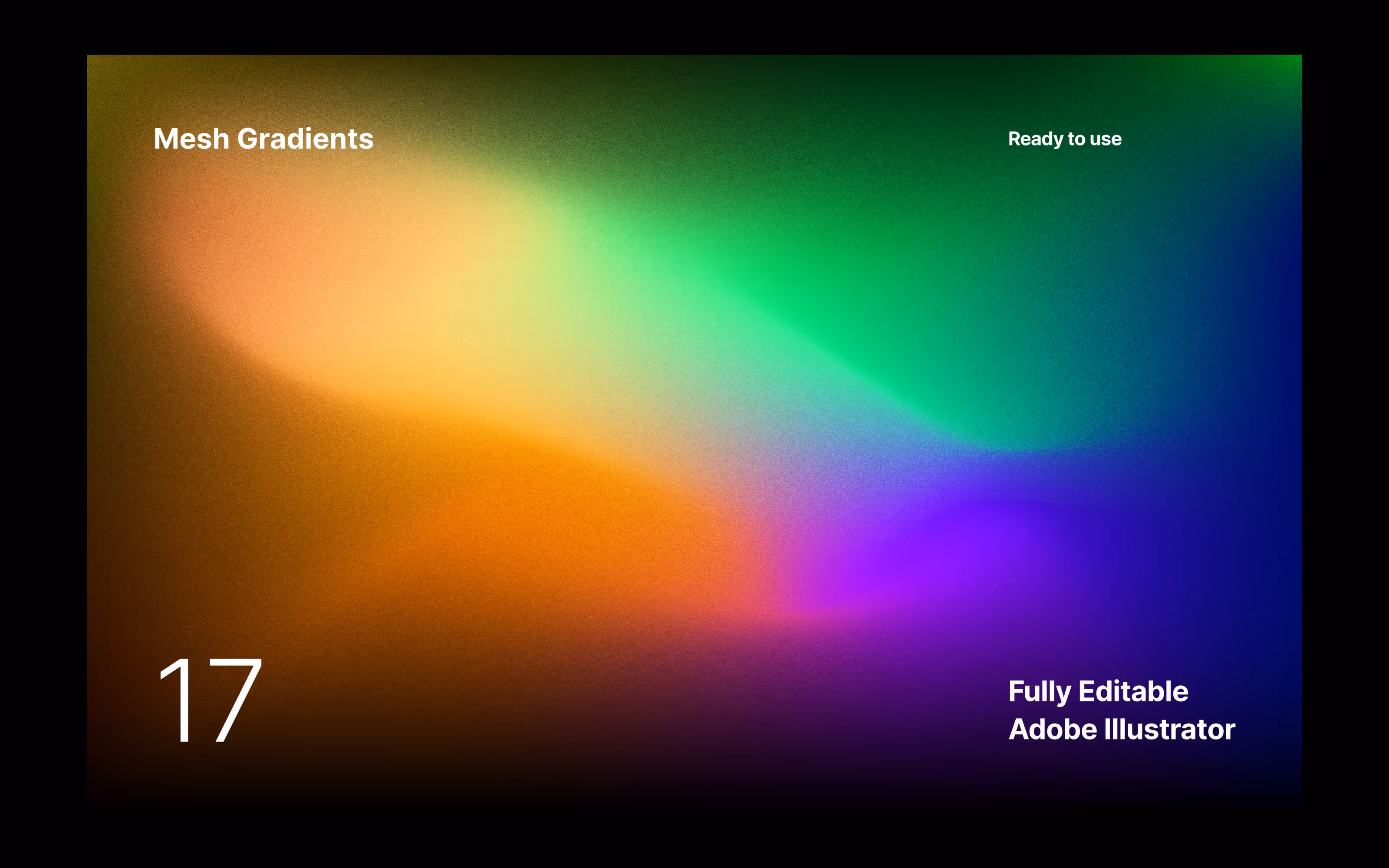 Mesh Gradients download for Illustrator, XD, Sketch and Figma