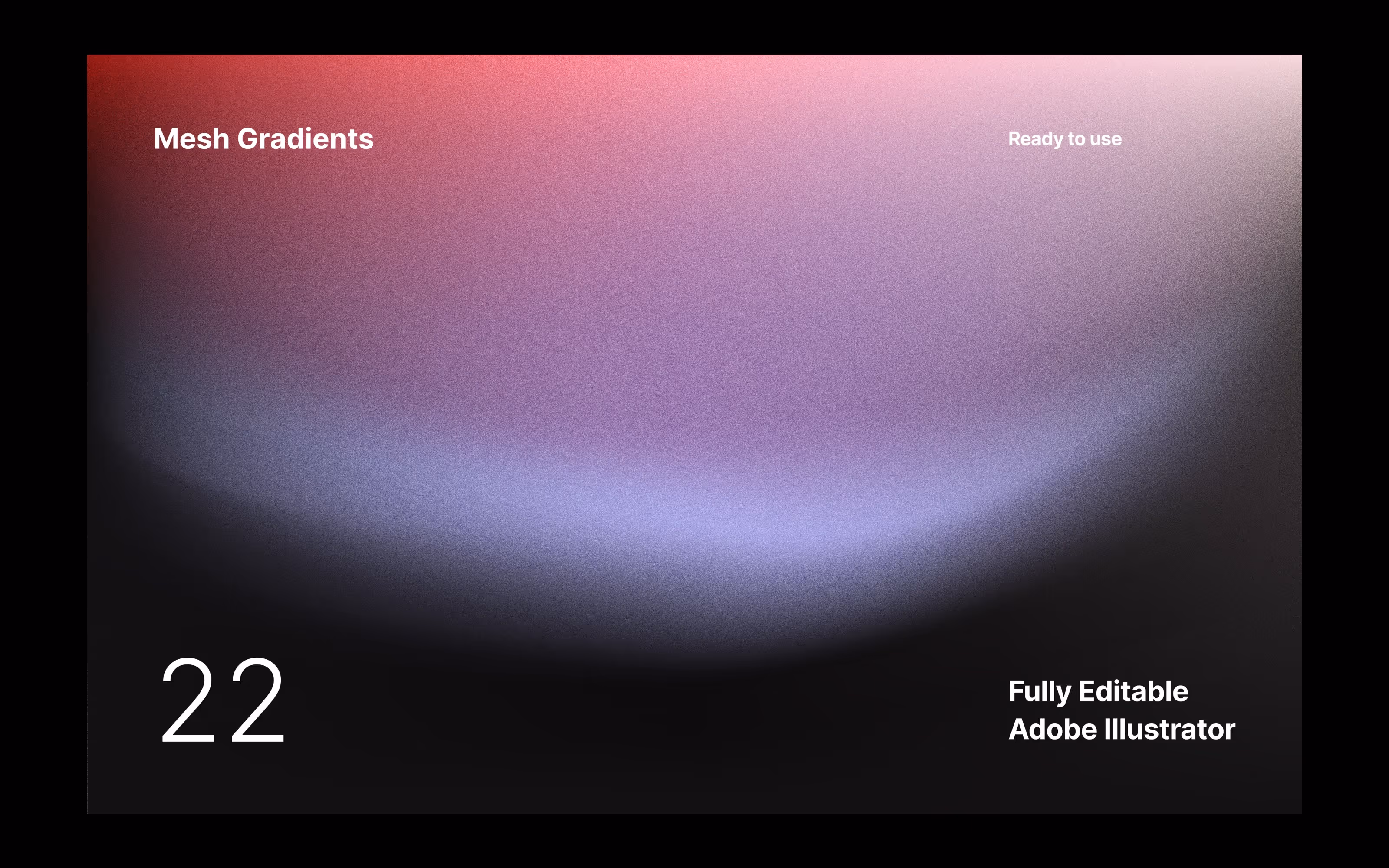 Mesh Gradients download for Illustrator, XD, Sketch and Figma