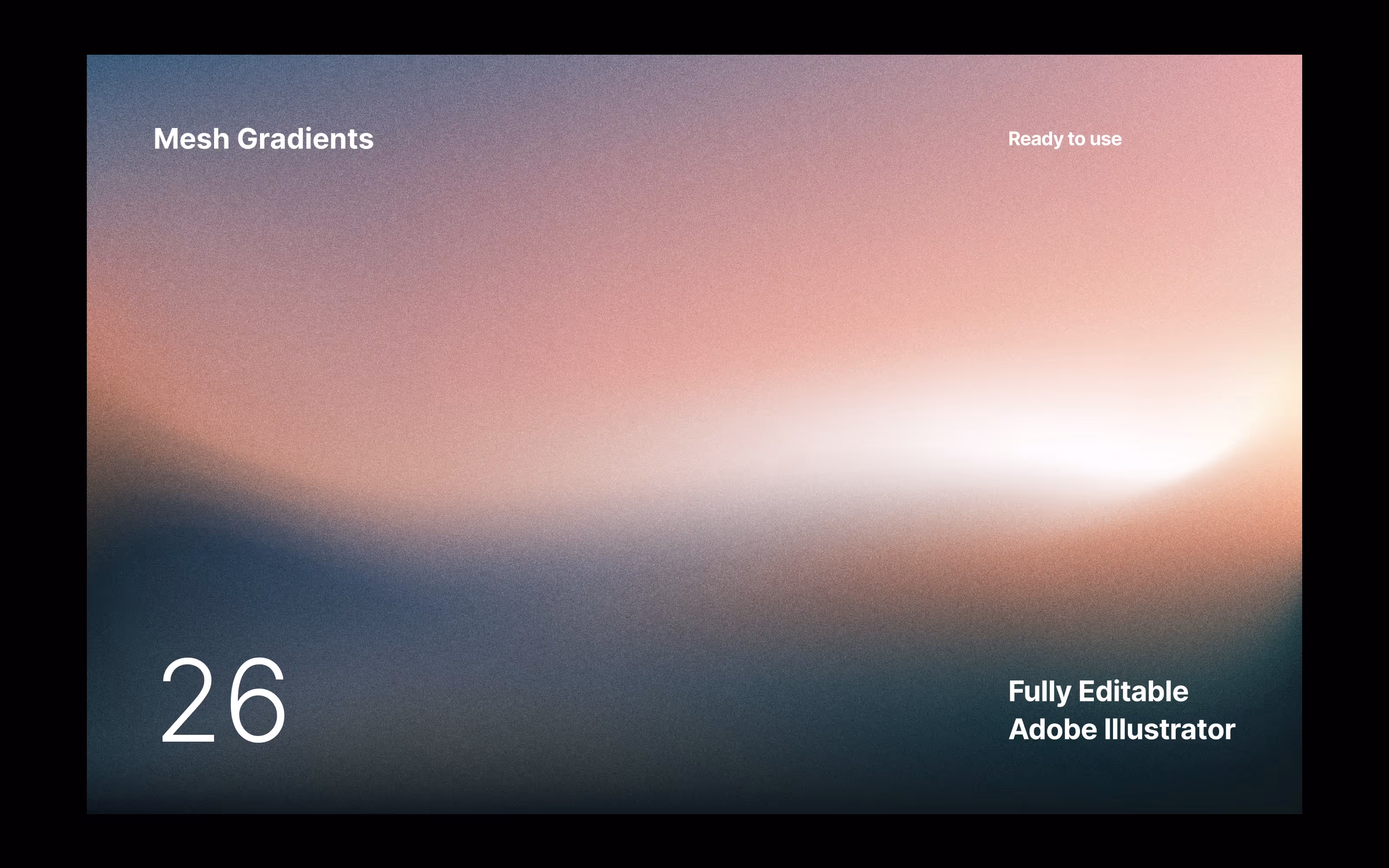 Mesh Gradients download for Illustrator, XD, Sketch and Figma