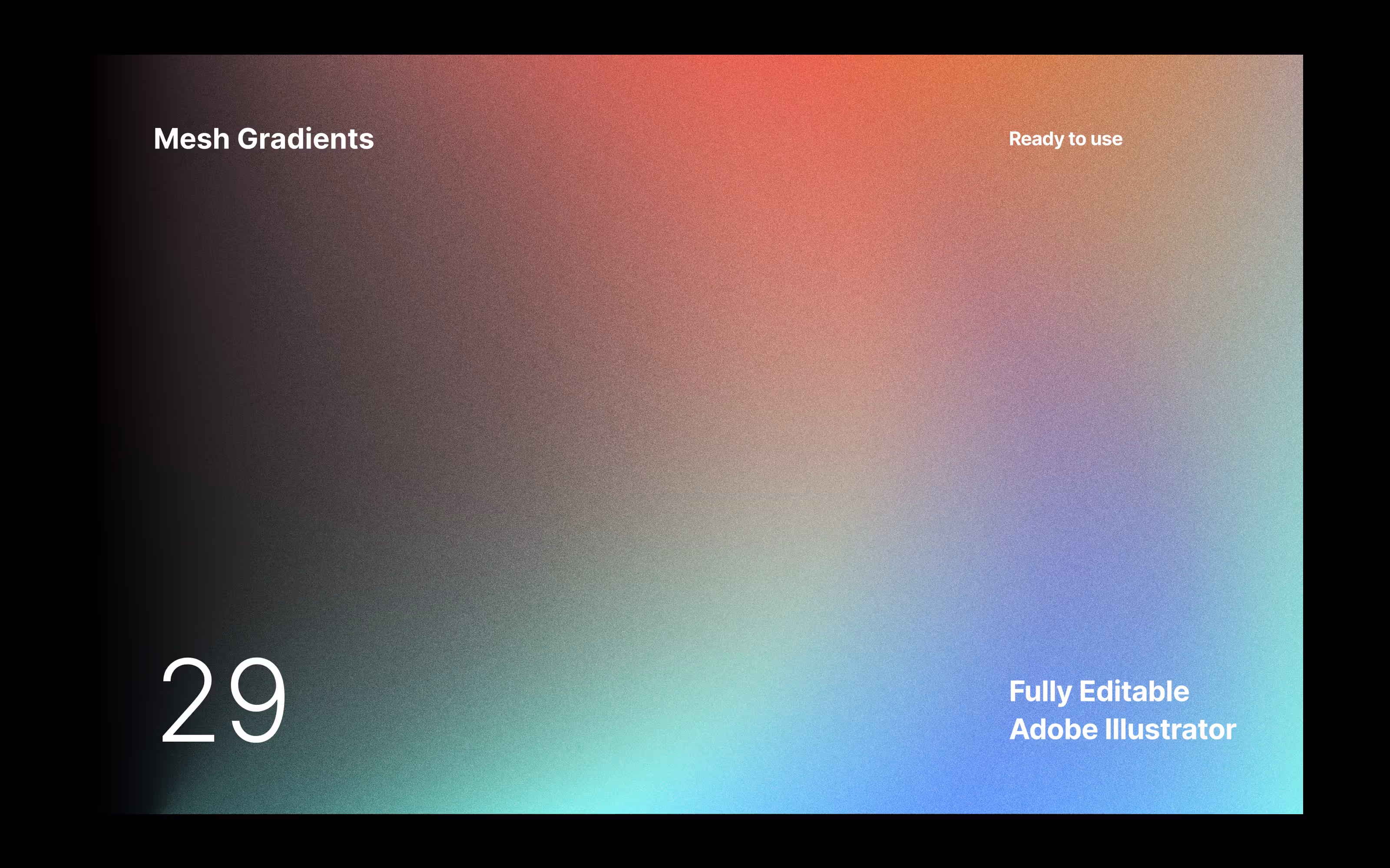 Mesh Gradients download for Illustrator, XD, Sketch and Figma