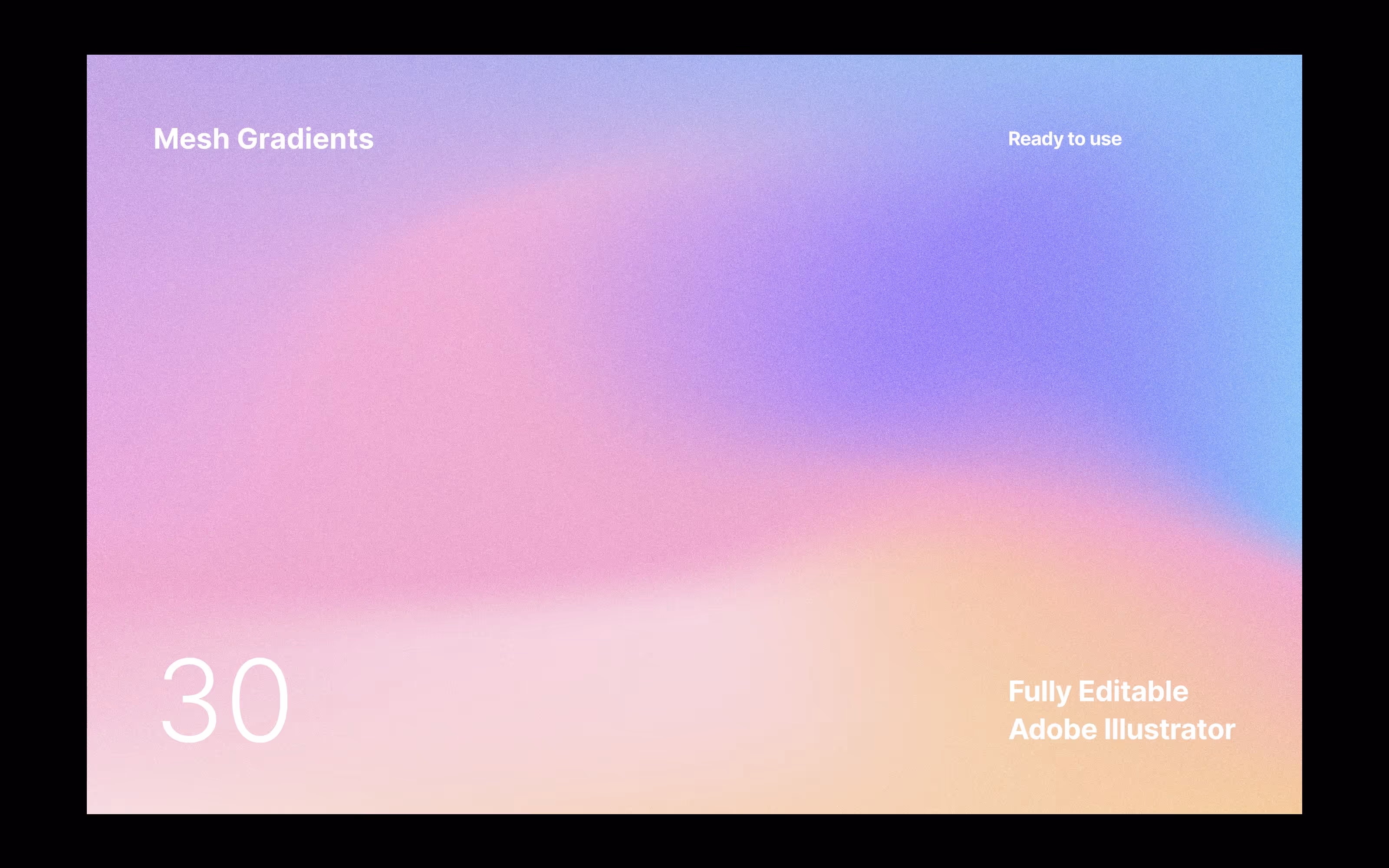 Mesh Gradients download for Illustrator, XD, Sketch and Figma
