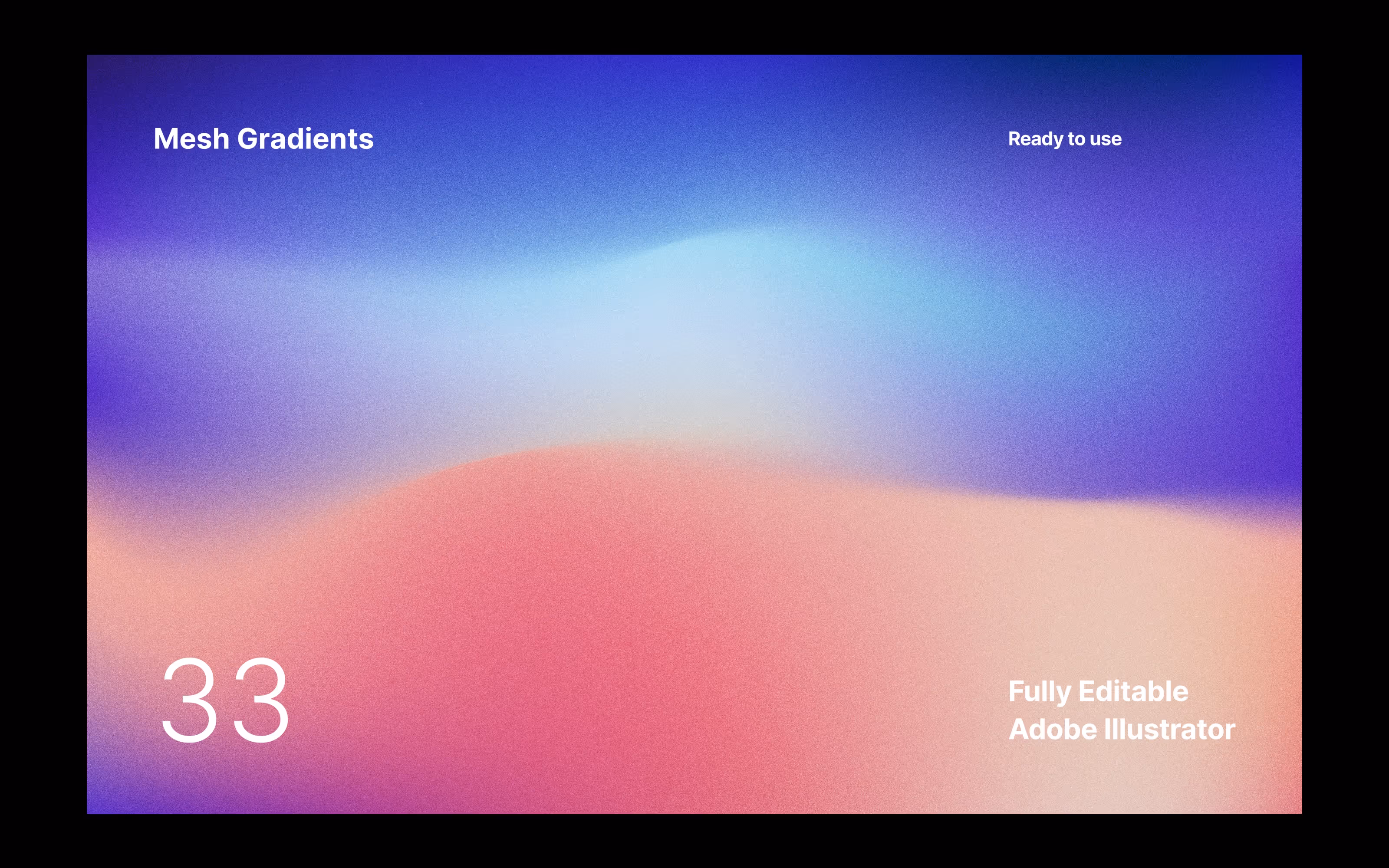 Mesh Gradients download for Illustrator, XD, Sketch and Figma