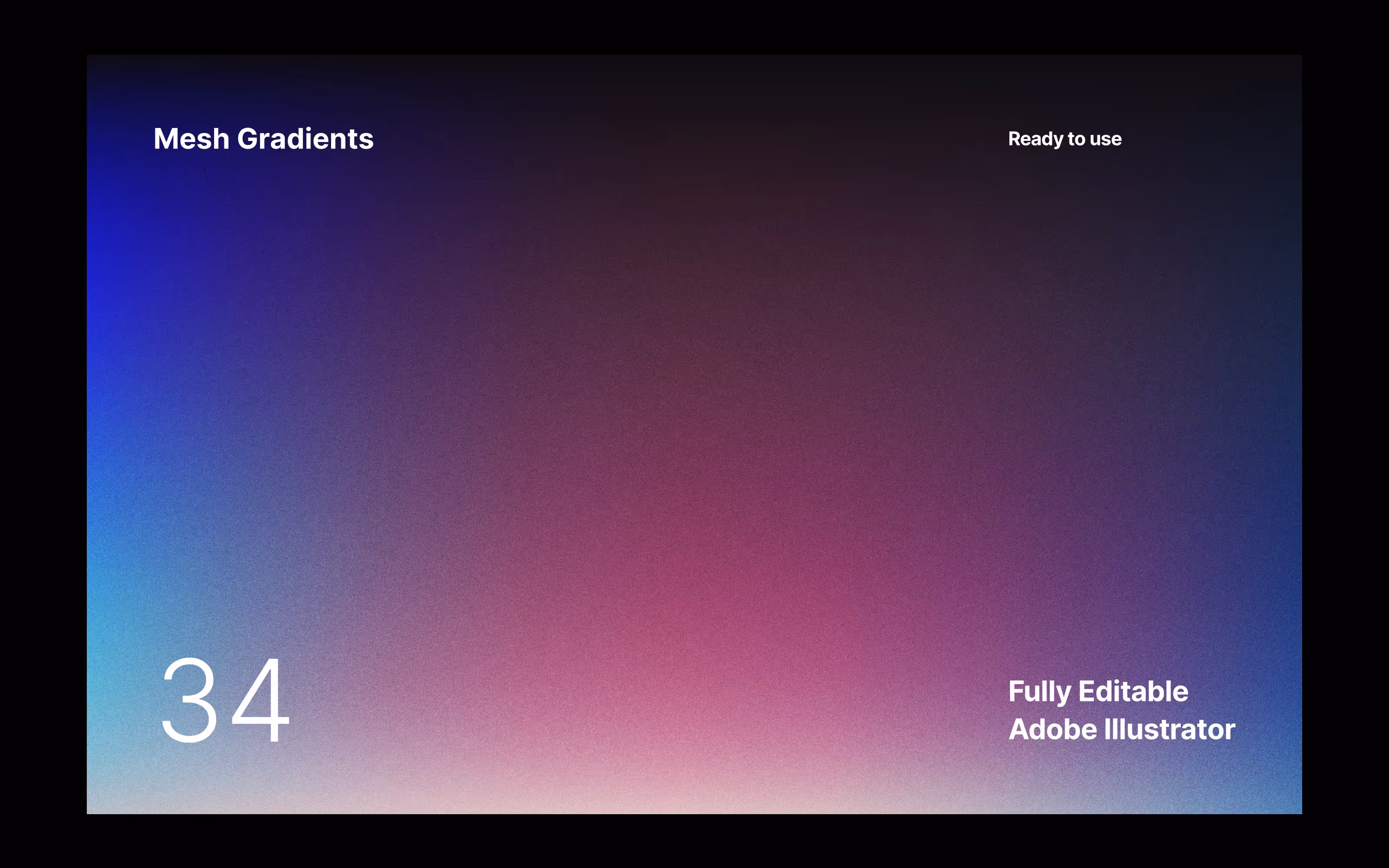 Mesh Gradients download for Illustrator, XD, Sketch and Figma