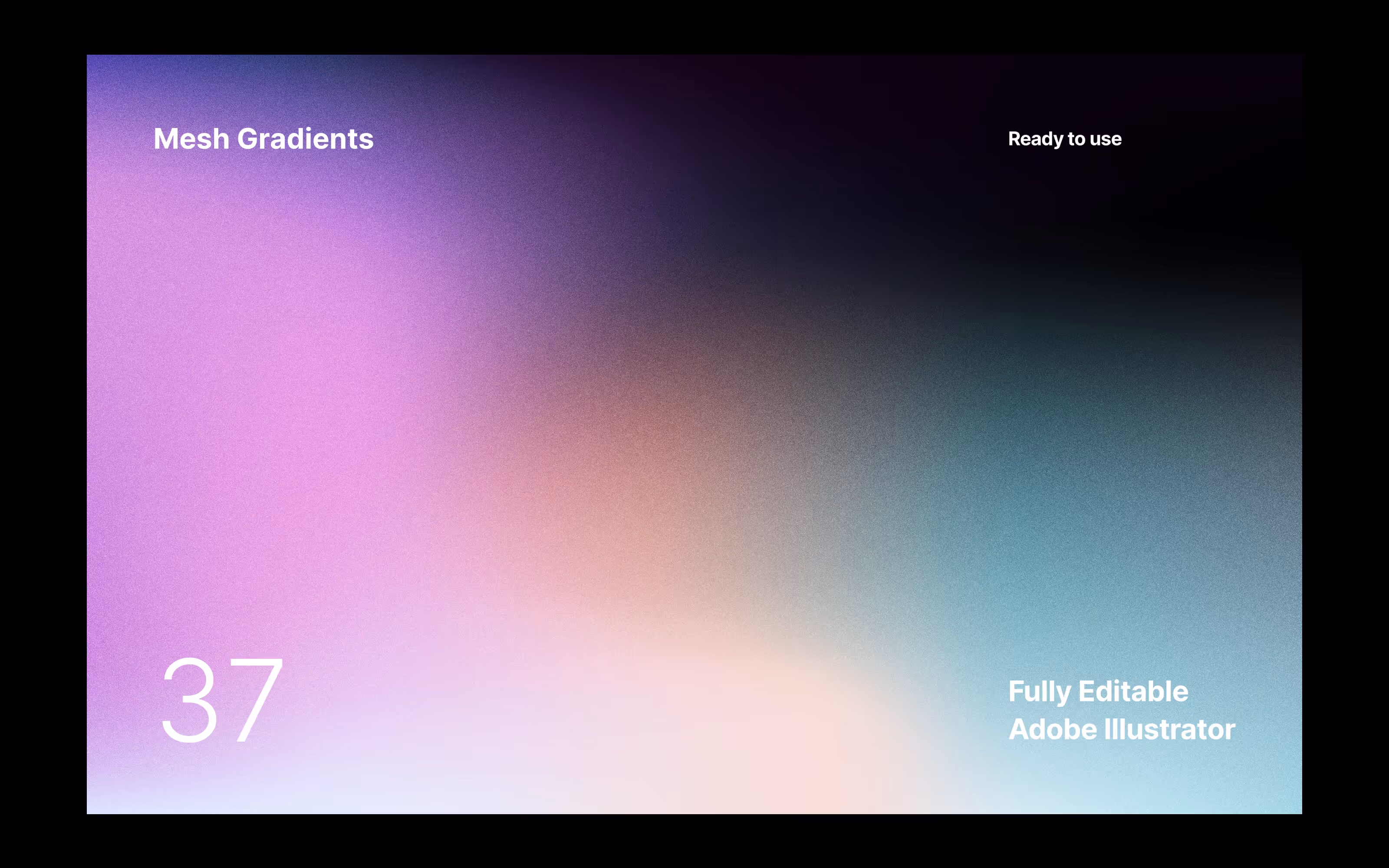 Mesh Gradients download for Illustrator, XD, Sketch and Figma
