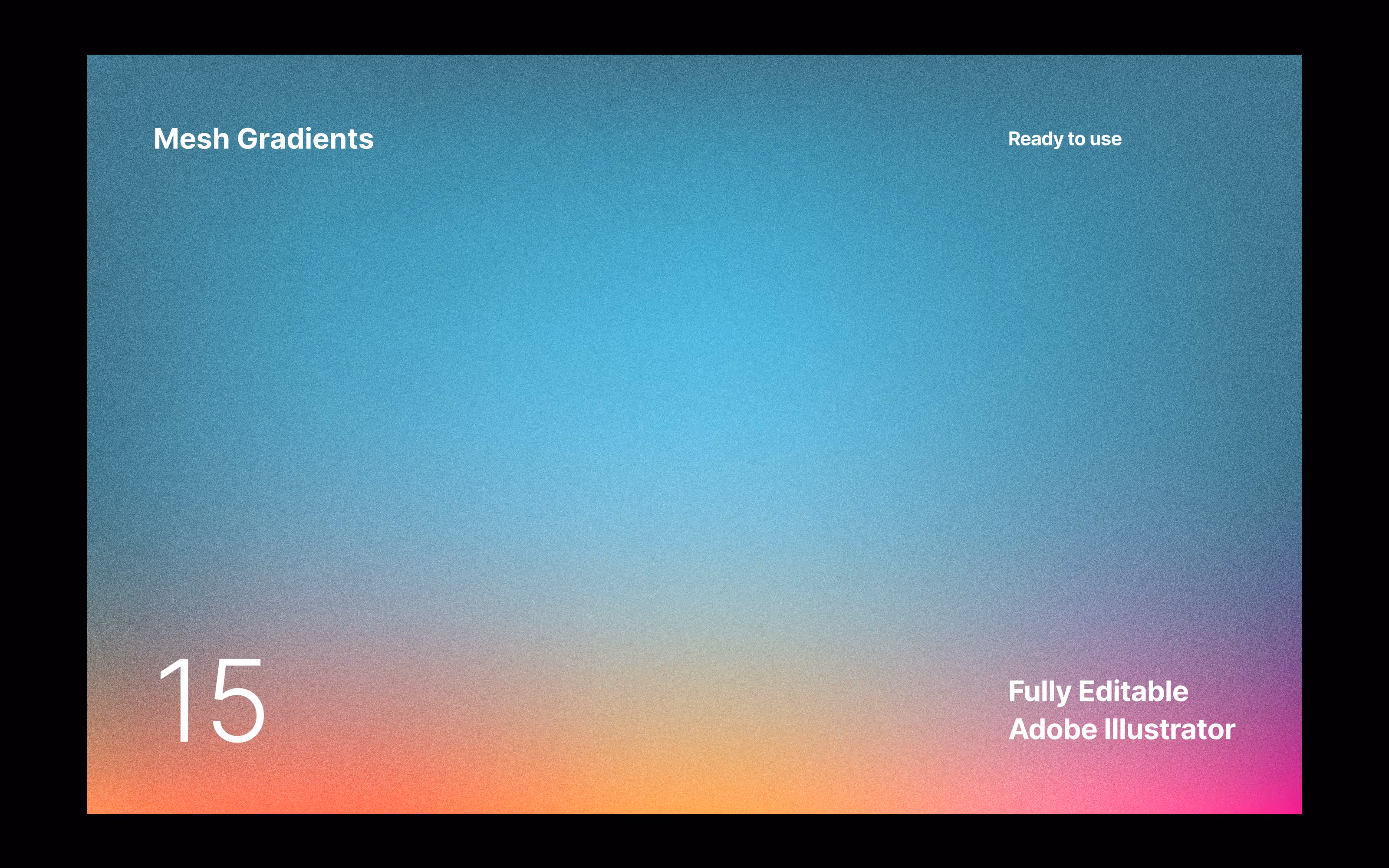 Mesh Gradients download for Illustrator, XD, Sketch and Figma