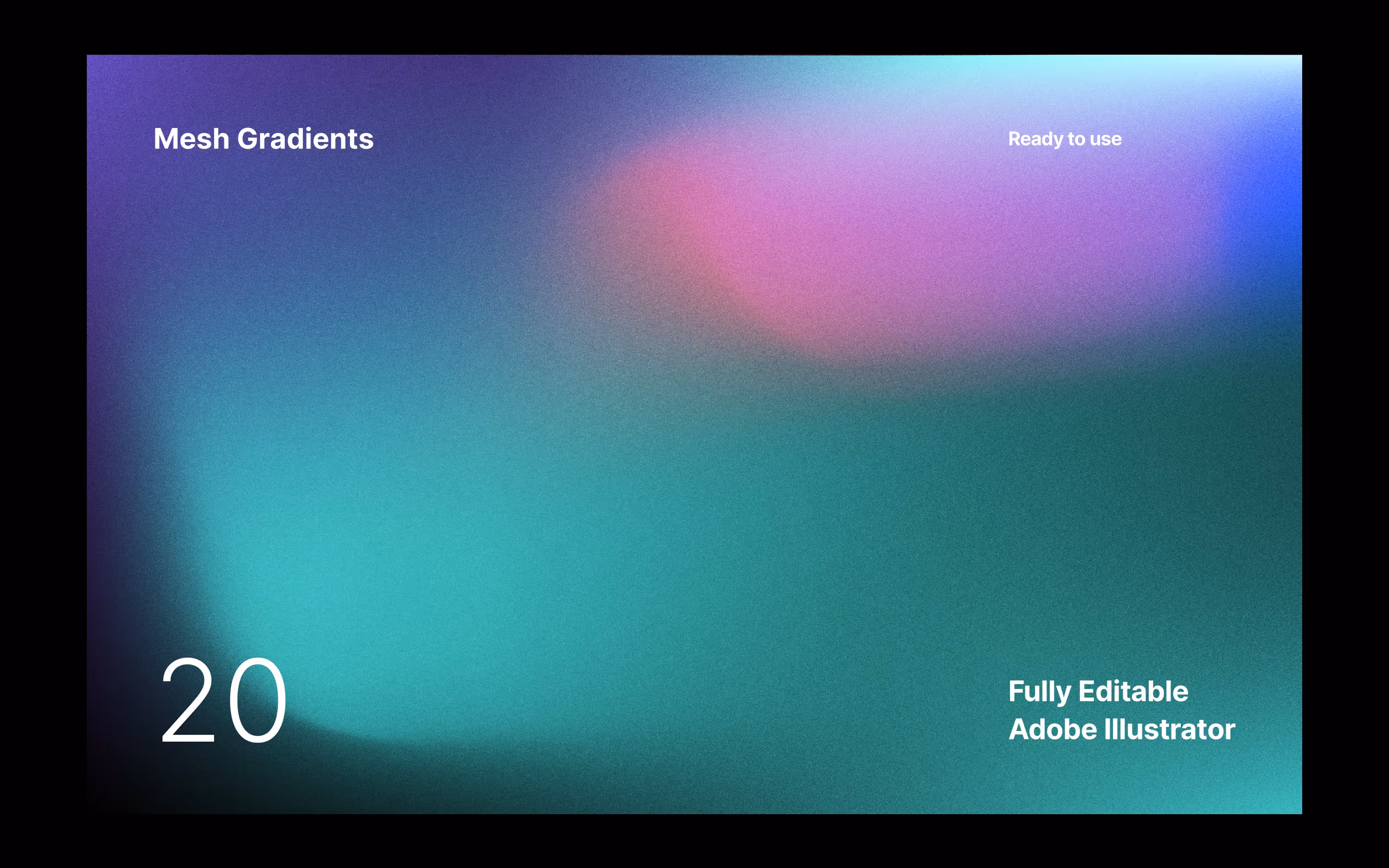 Mesh Gradients download for Illustrator, XD, Sketch and Figma