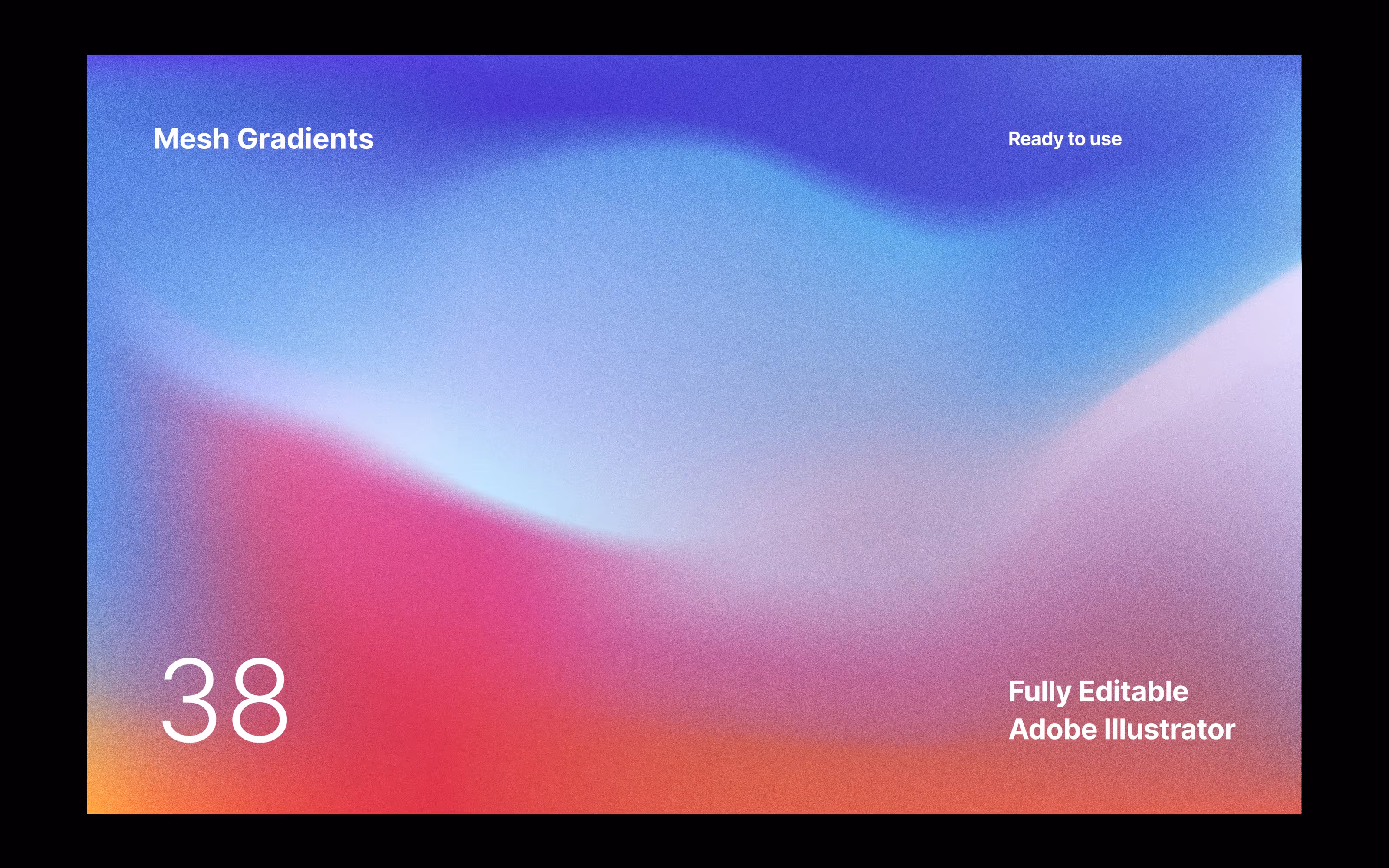 Mesh Gradients download for Illustrator, XD, Sketch and Figma