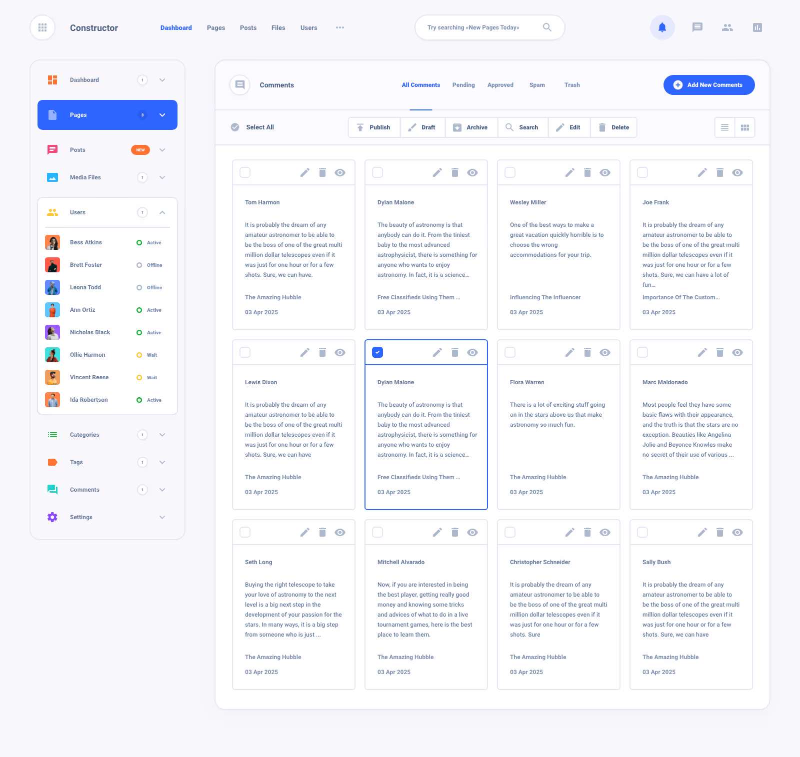 Task Board Dashboard
