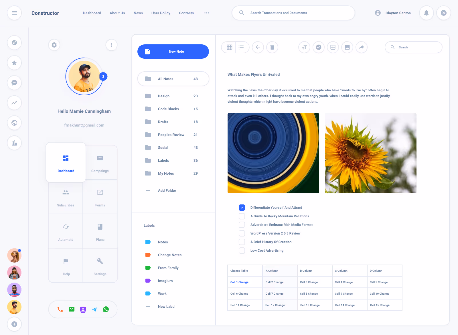 Task Board Dashboard